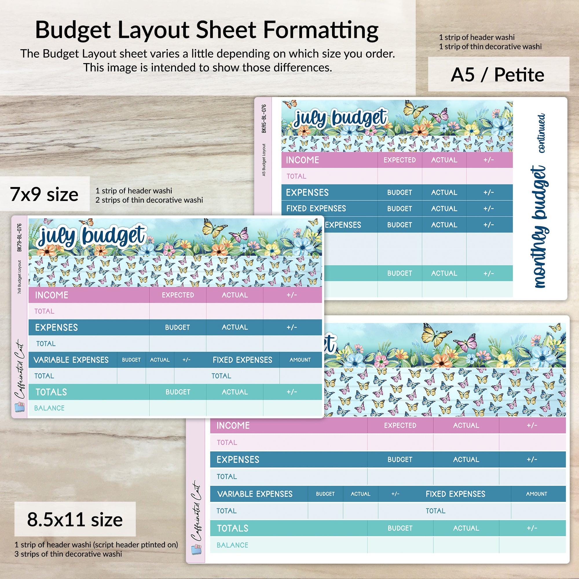 Budget Kit - Butterfly Meadow [ 076 ]