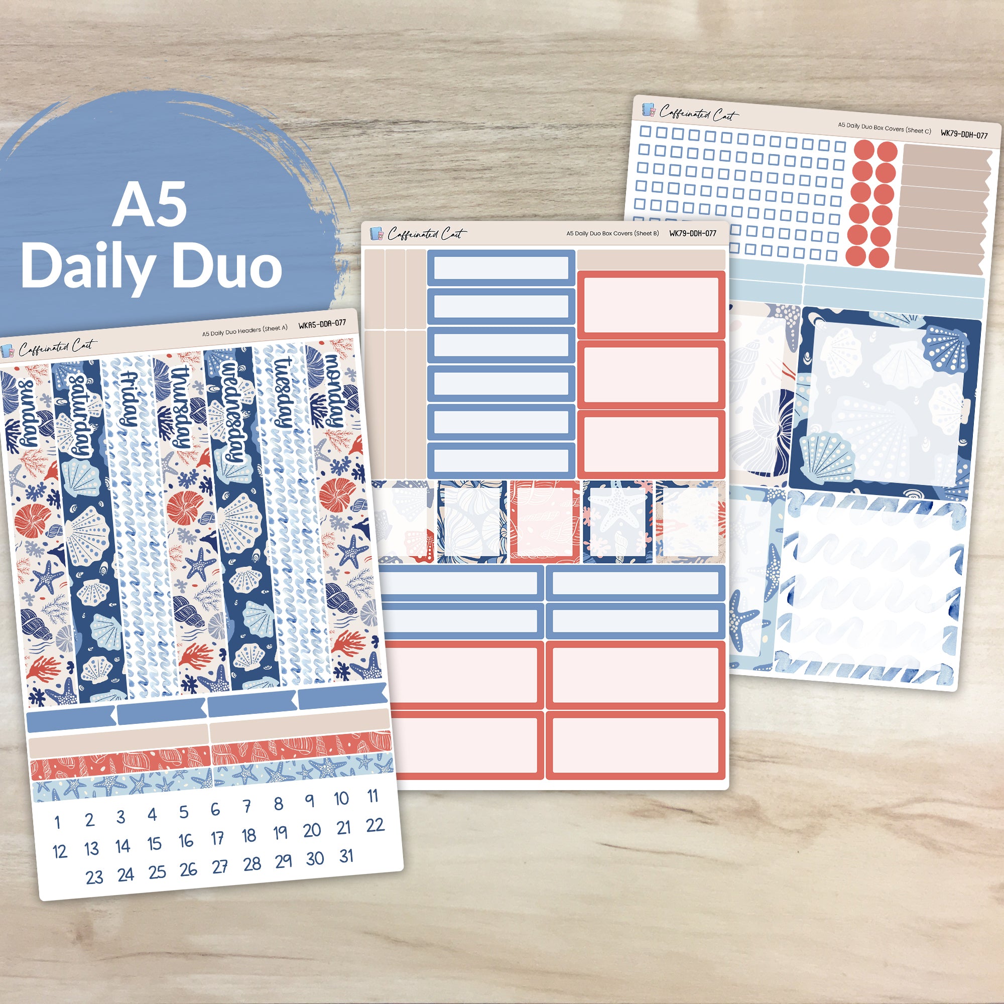 Daily Duo A5 - Oceana [ 077 ]