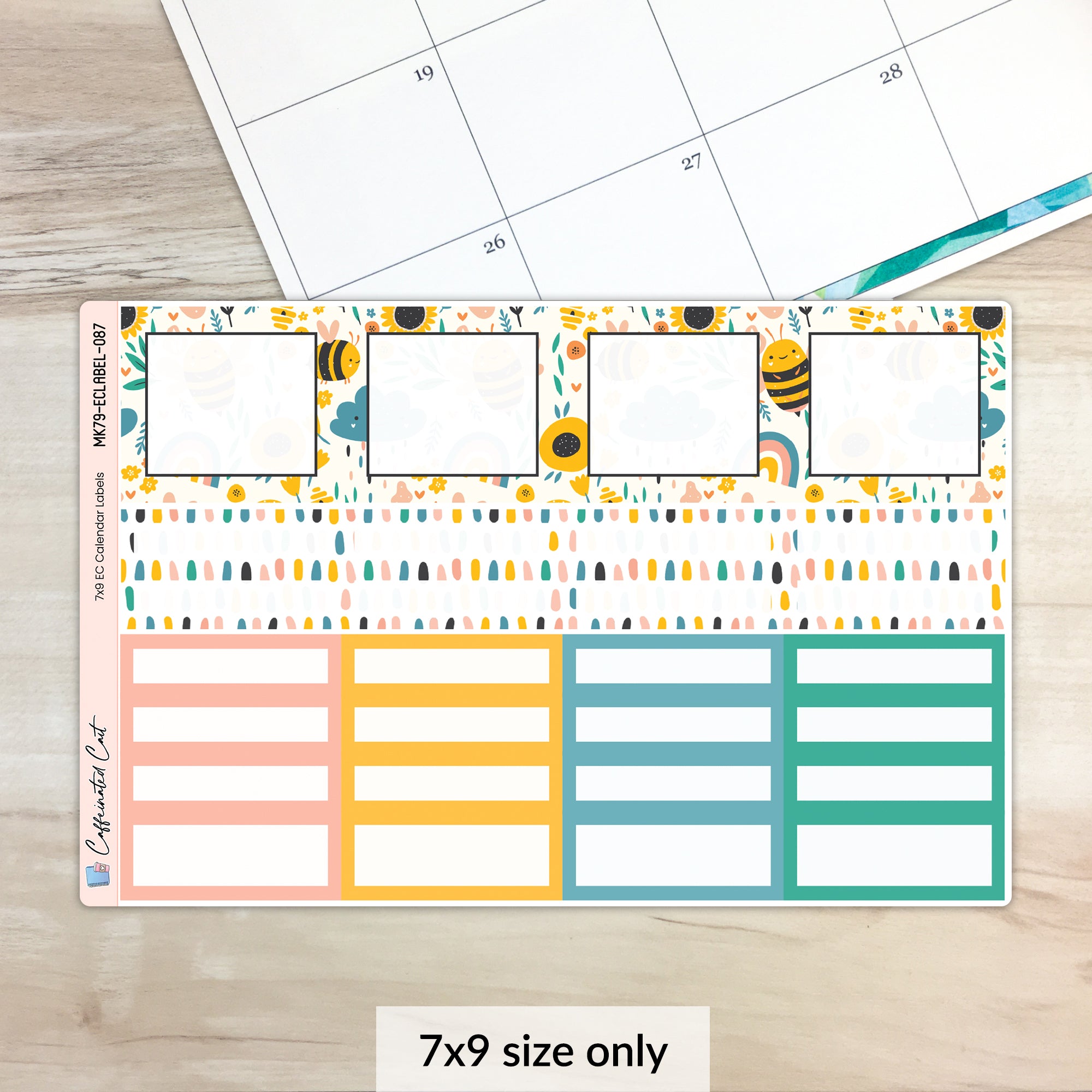 Calendar Event Boxes - Bumble [ 087 ]