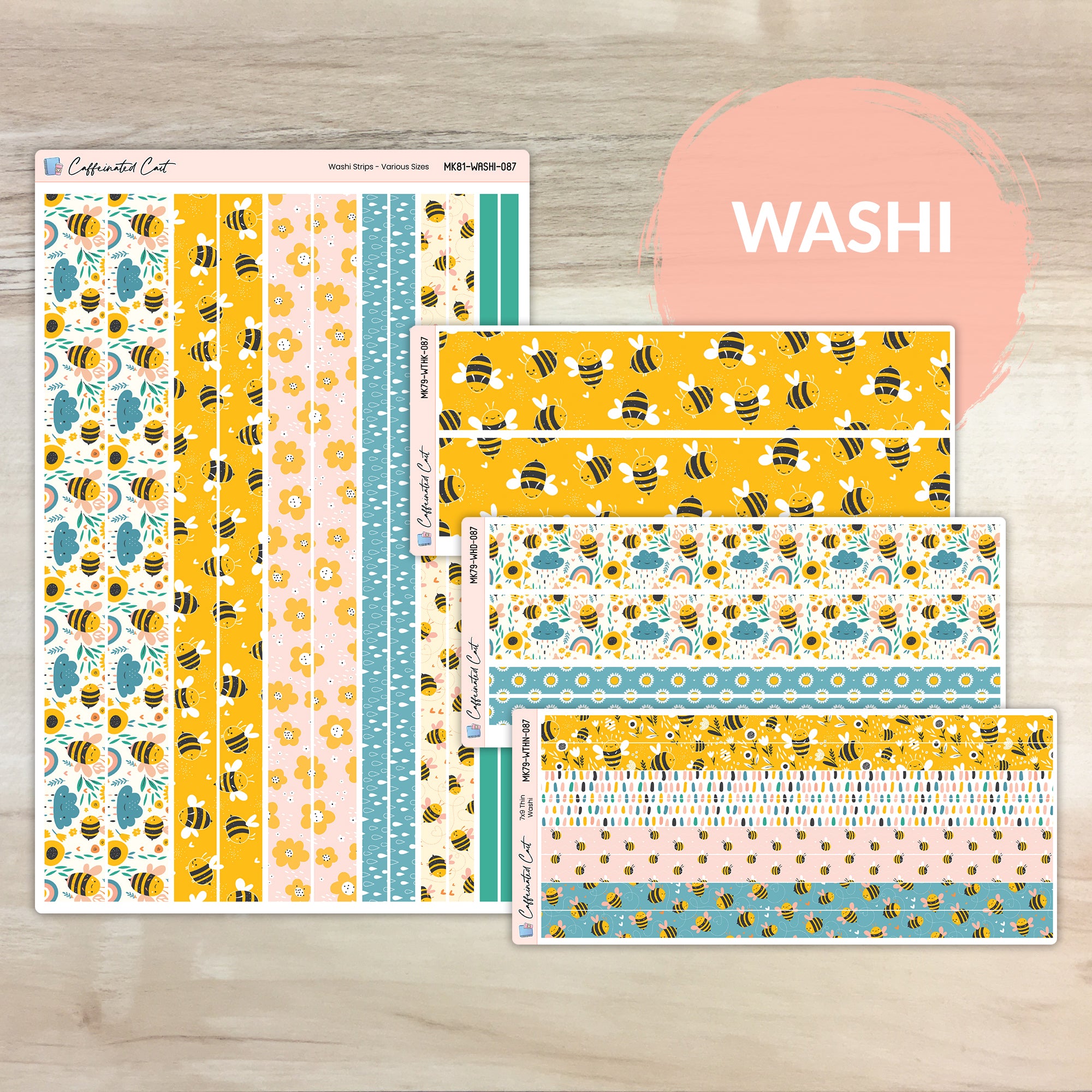 Washi Strips - Bumble [ 087 ]