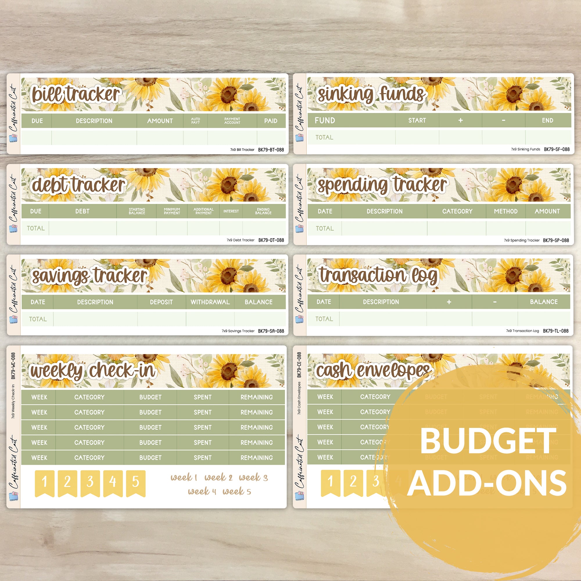 Budget Add-ons - Cottage Sunflower [ 088 ]