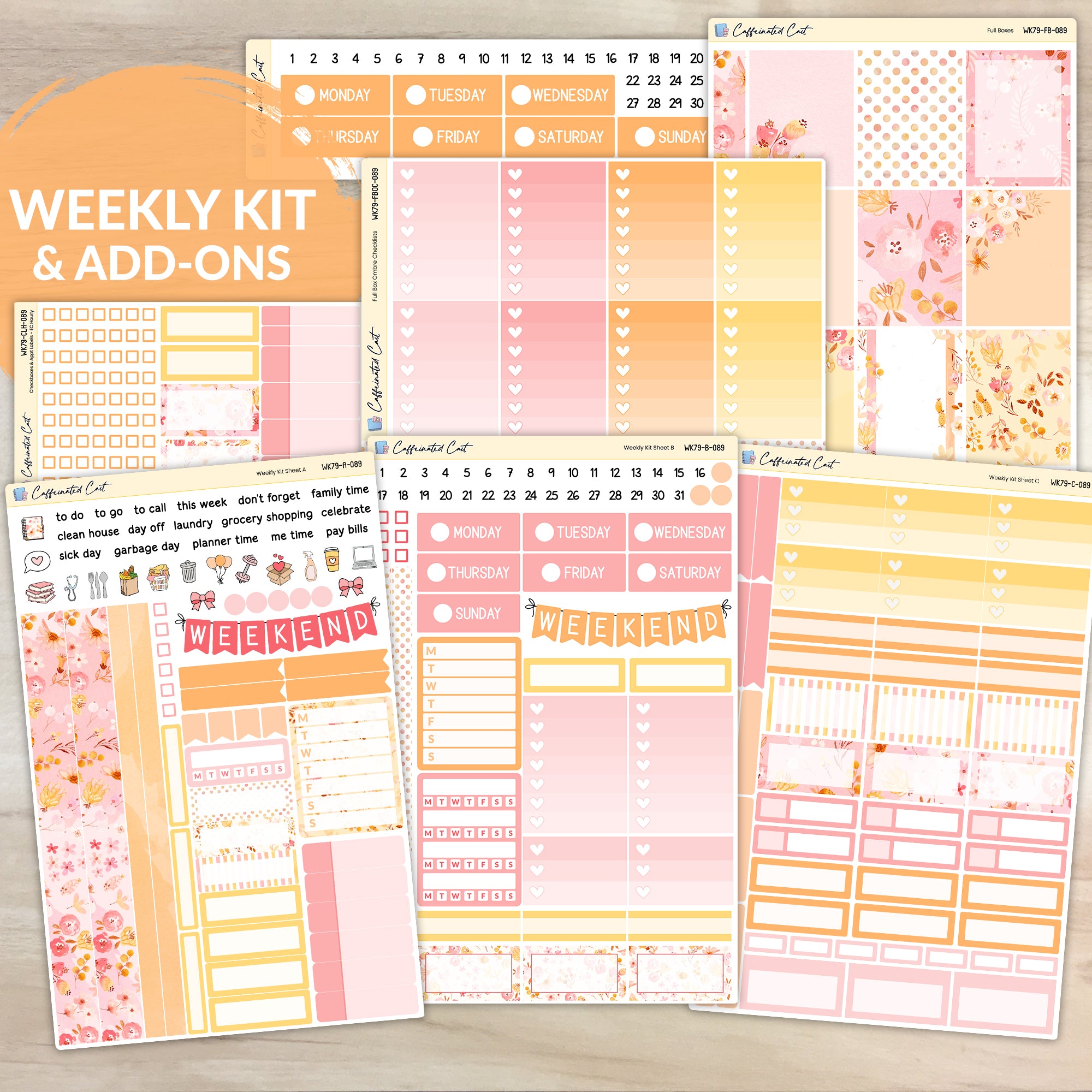 Weekly Kit & Add-ons - Wildflower Punch [ 089 ]