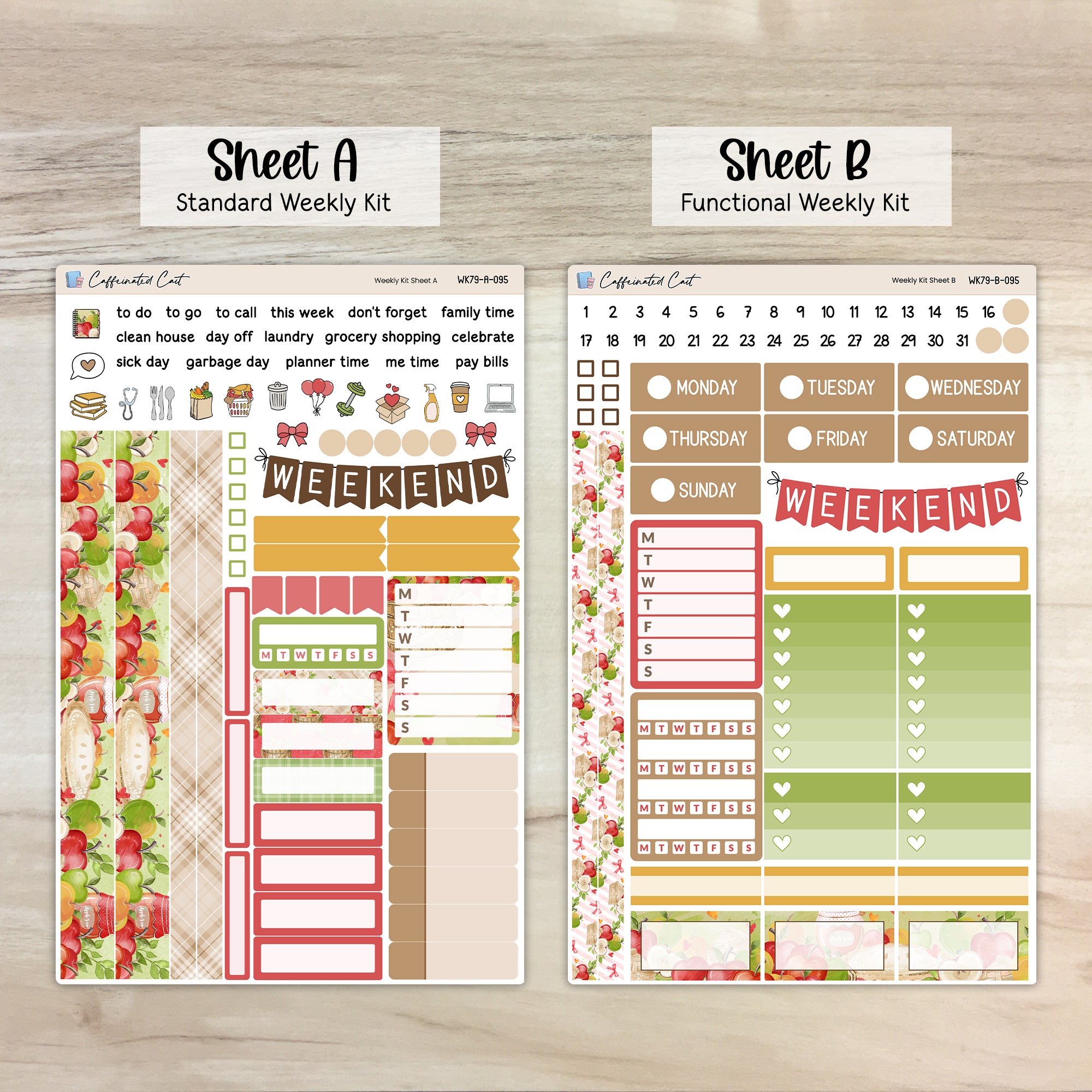 Weekly Kit & Add-ons - Apple Picking [ 095 ]