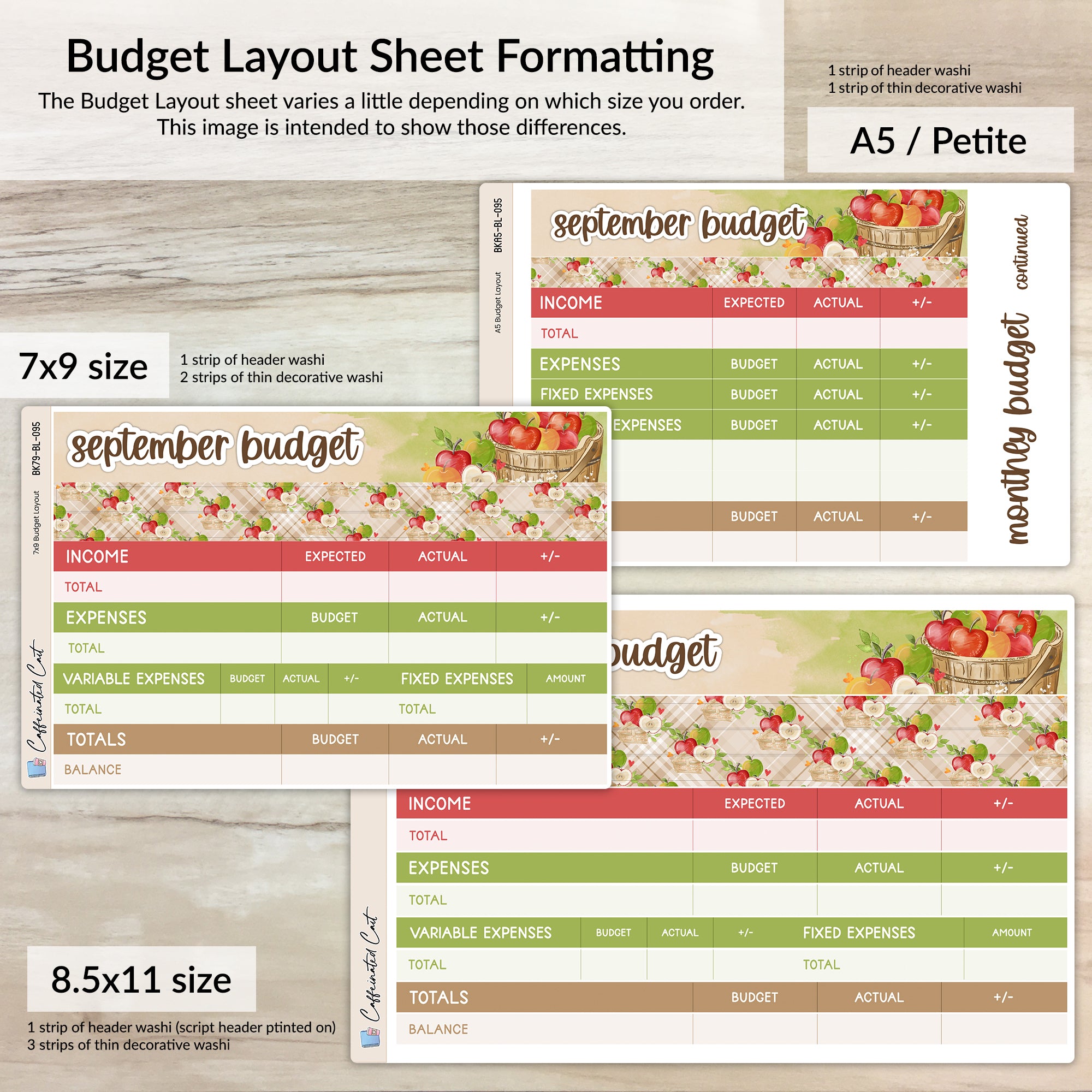 Budget Kit - Apple Picking [ 095 ]