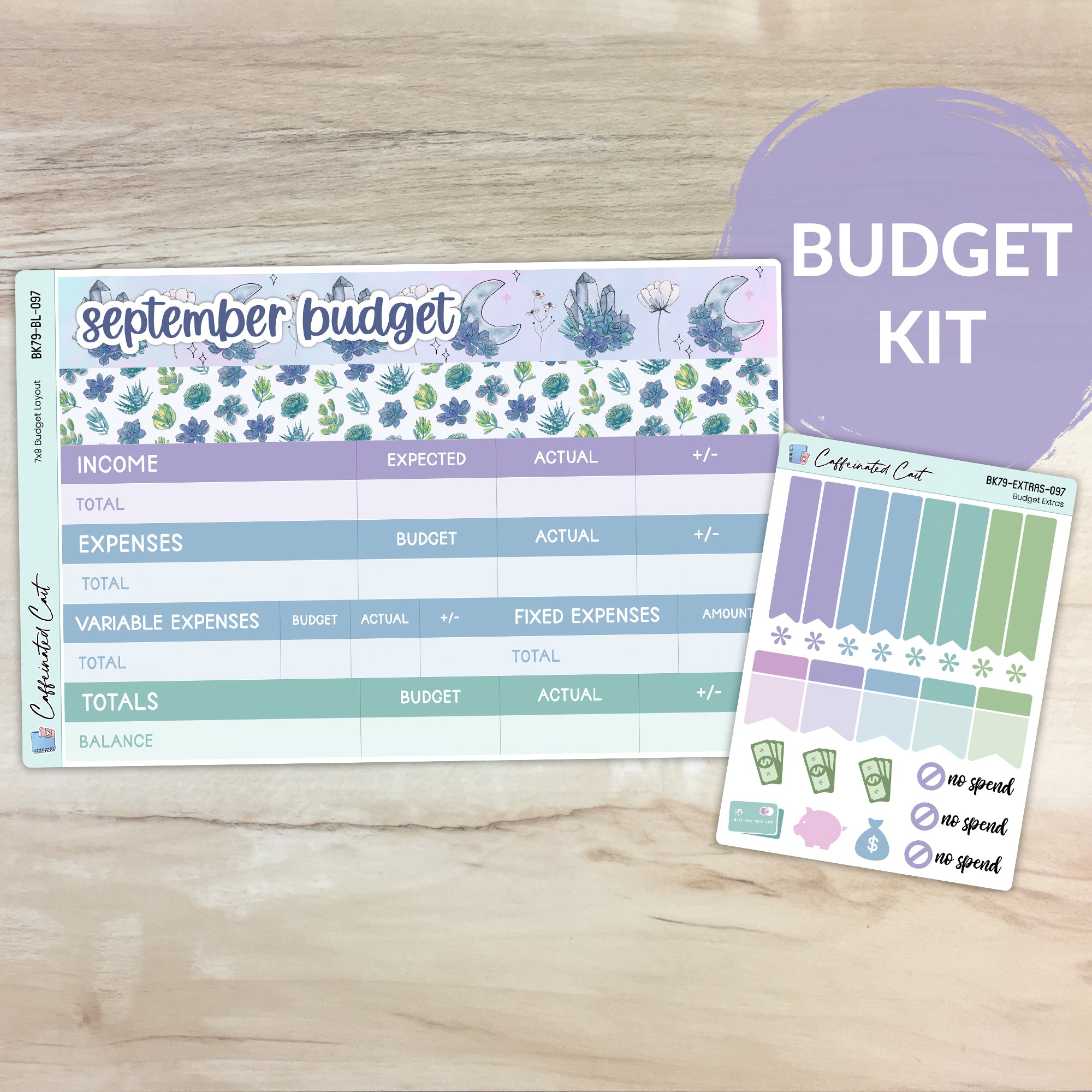 Budget Kit - Moonlit Succulent [ 097 ]