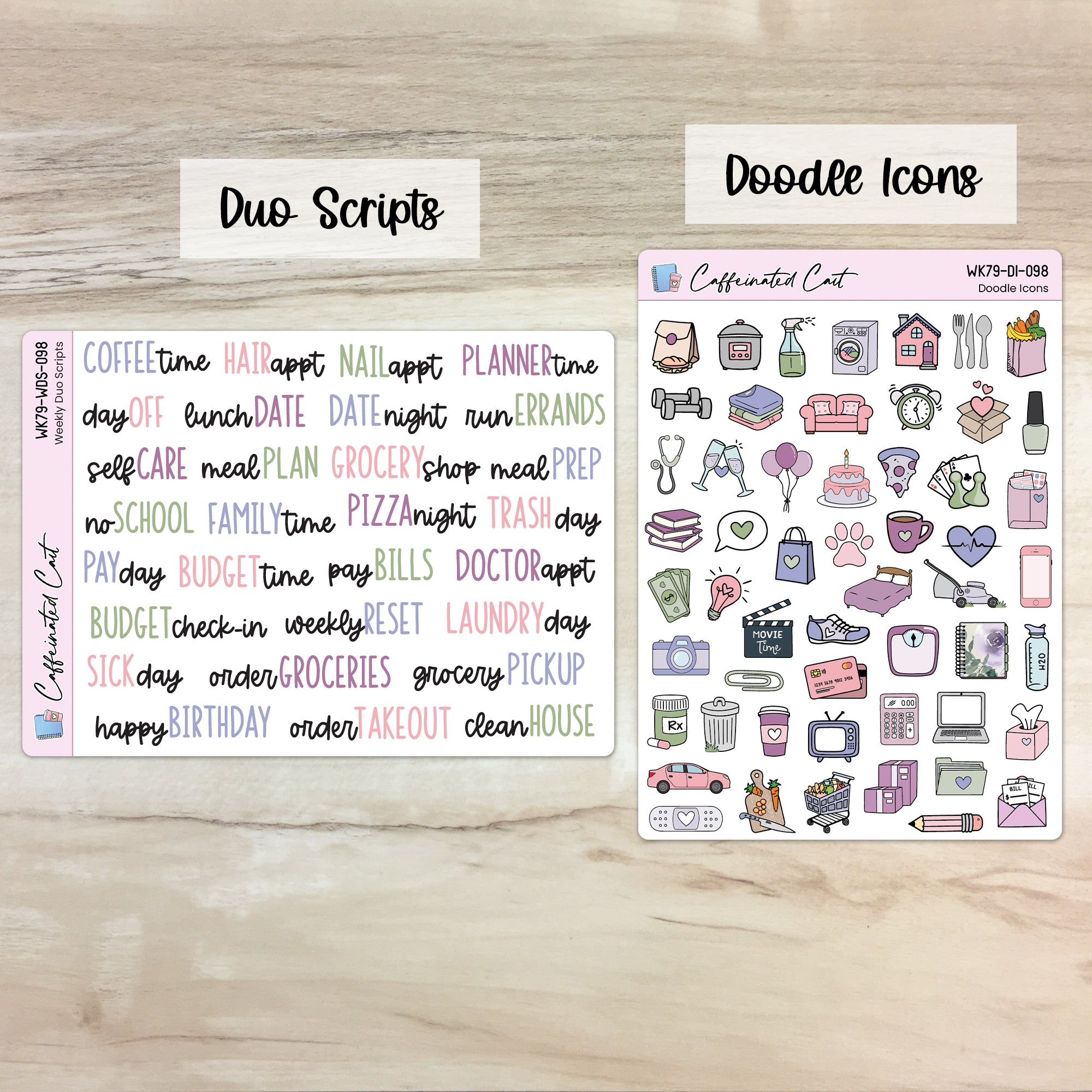 Doodle Icons & Scripts - Amethyst Garden [ 098 ]