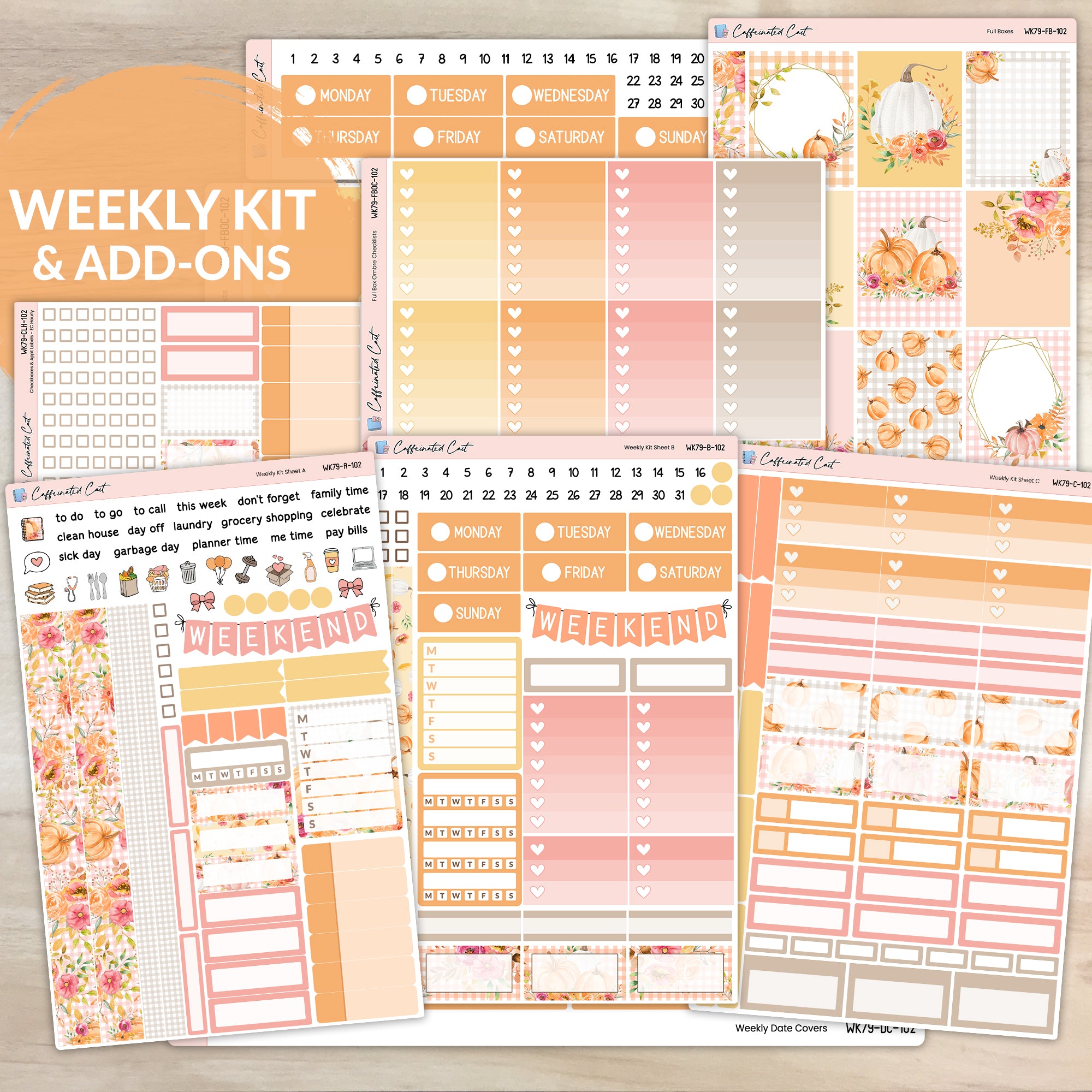 Weekly Kit & Add-ons - Pumpkin Patch [ 102 ]