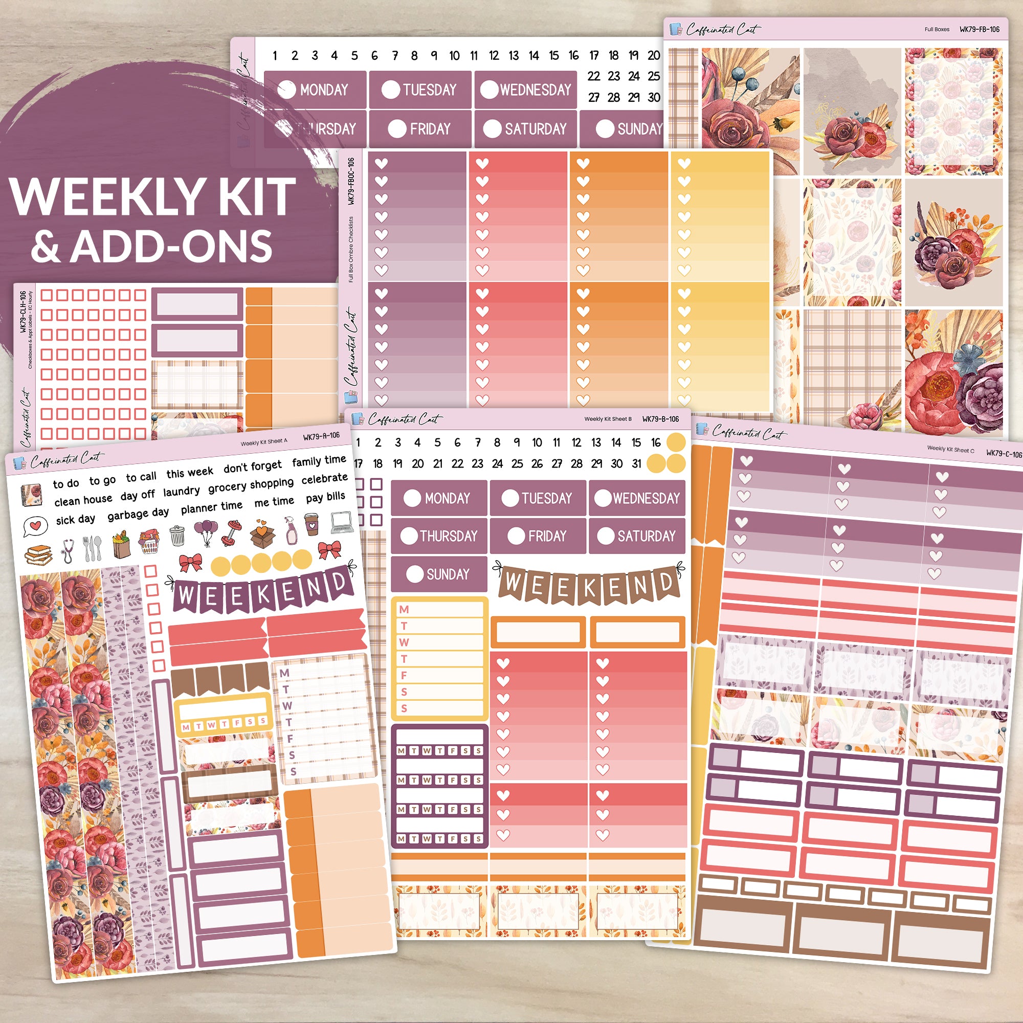 Weekly Kit & Add-ons - Harvest Vibes [ 106 ]