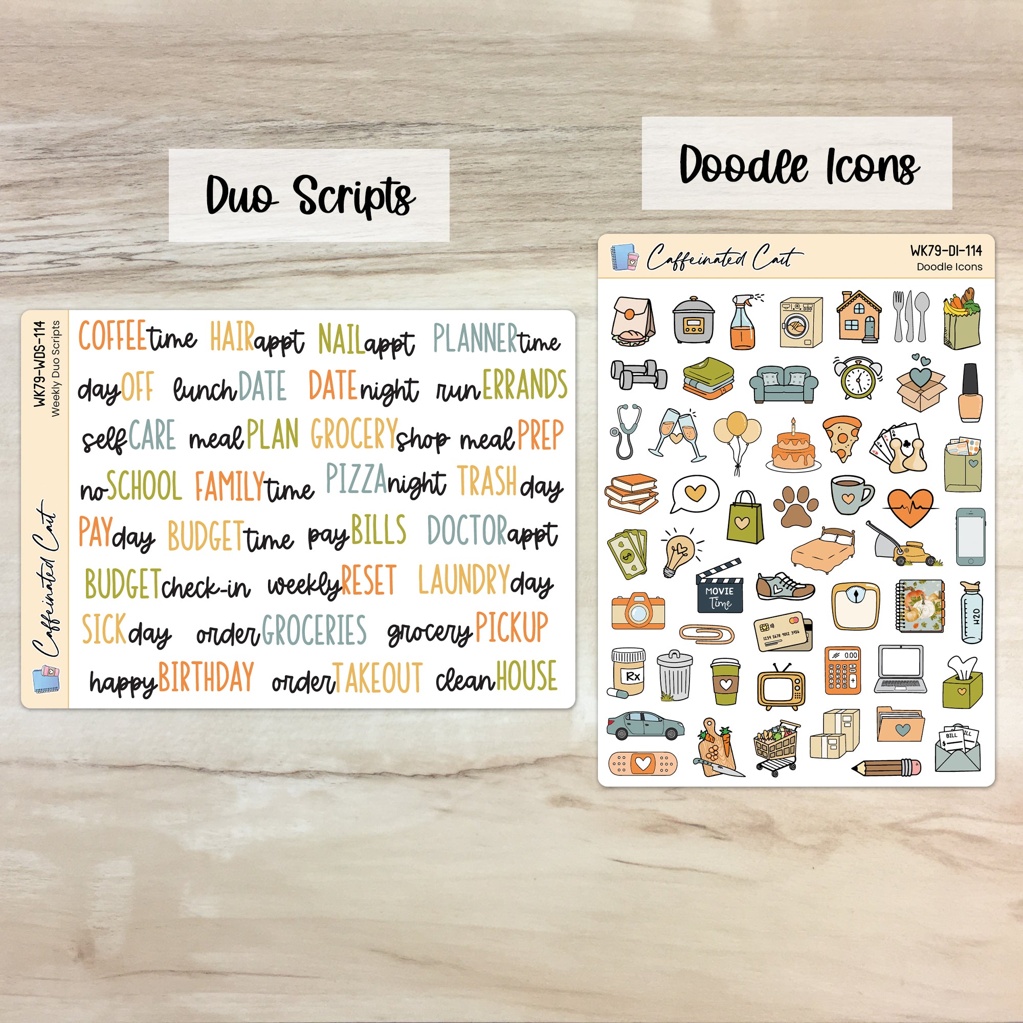 Doodle Icons & Scripts - Pumpkin Harvest [ 114 ]