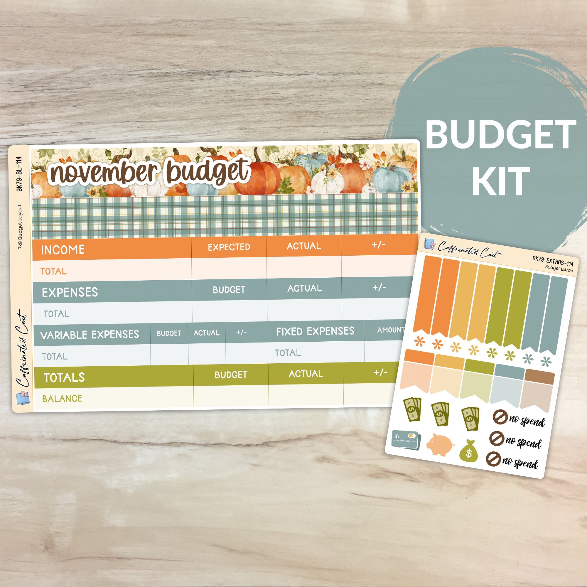 Budget Kit - Pumpkin Harvest [ 114 ]