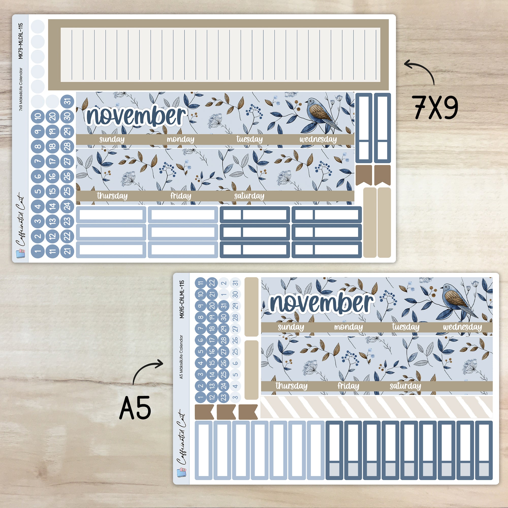 Calendar Kit for MAKSELIFE Planners - Flutter [ 115 ]