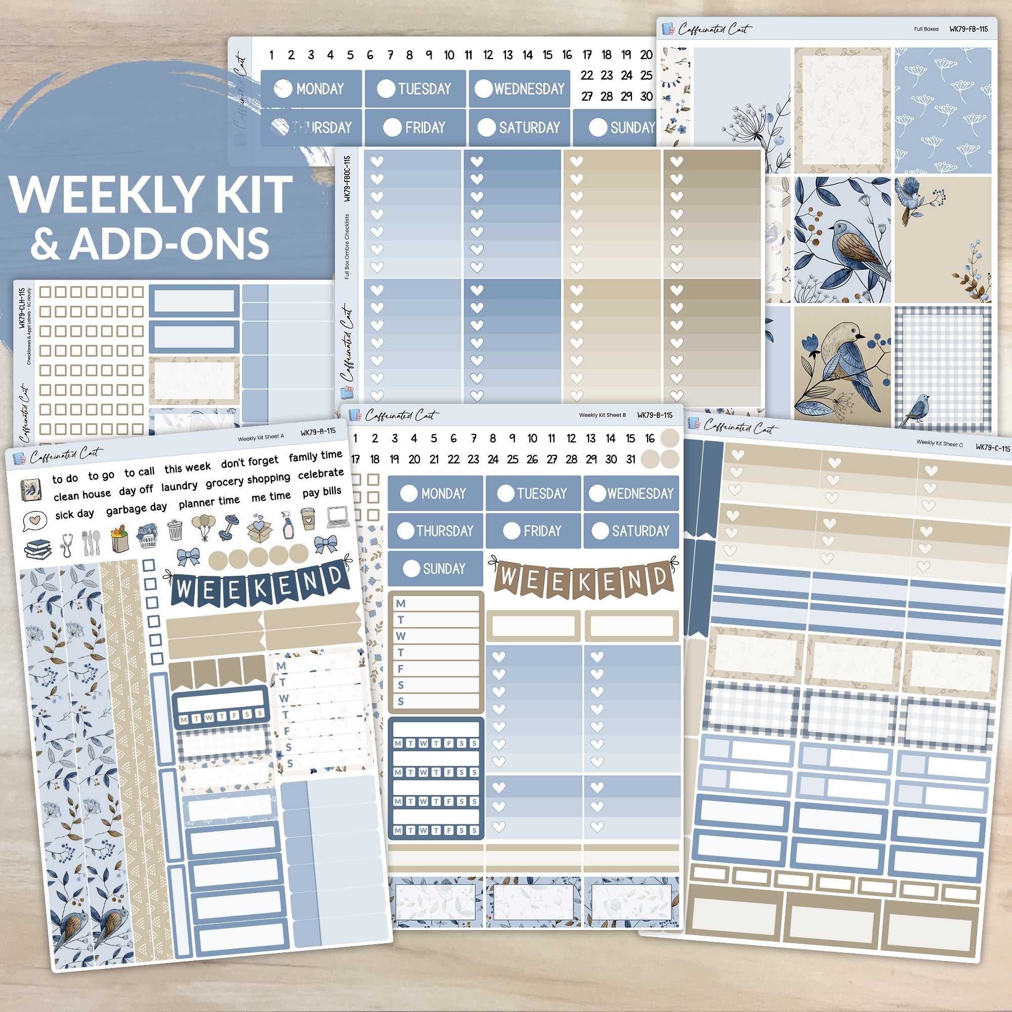 Weekly Kit & Add-ons - Flutter [ 115 ]