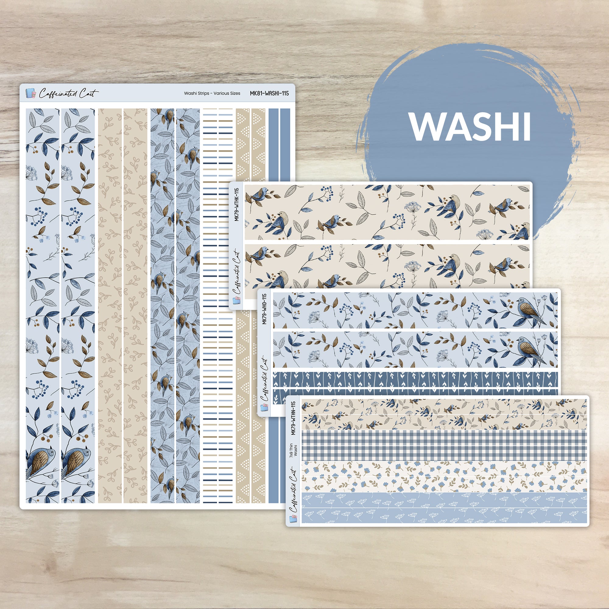 Washi Strips - Flutter [ 115 ]