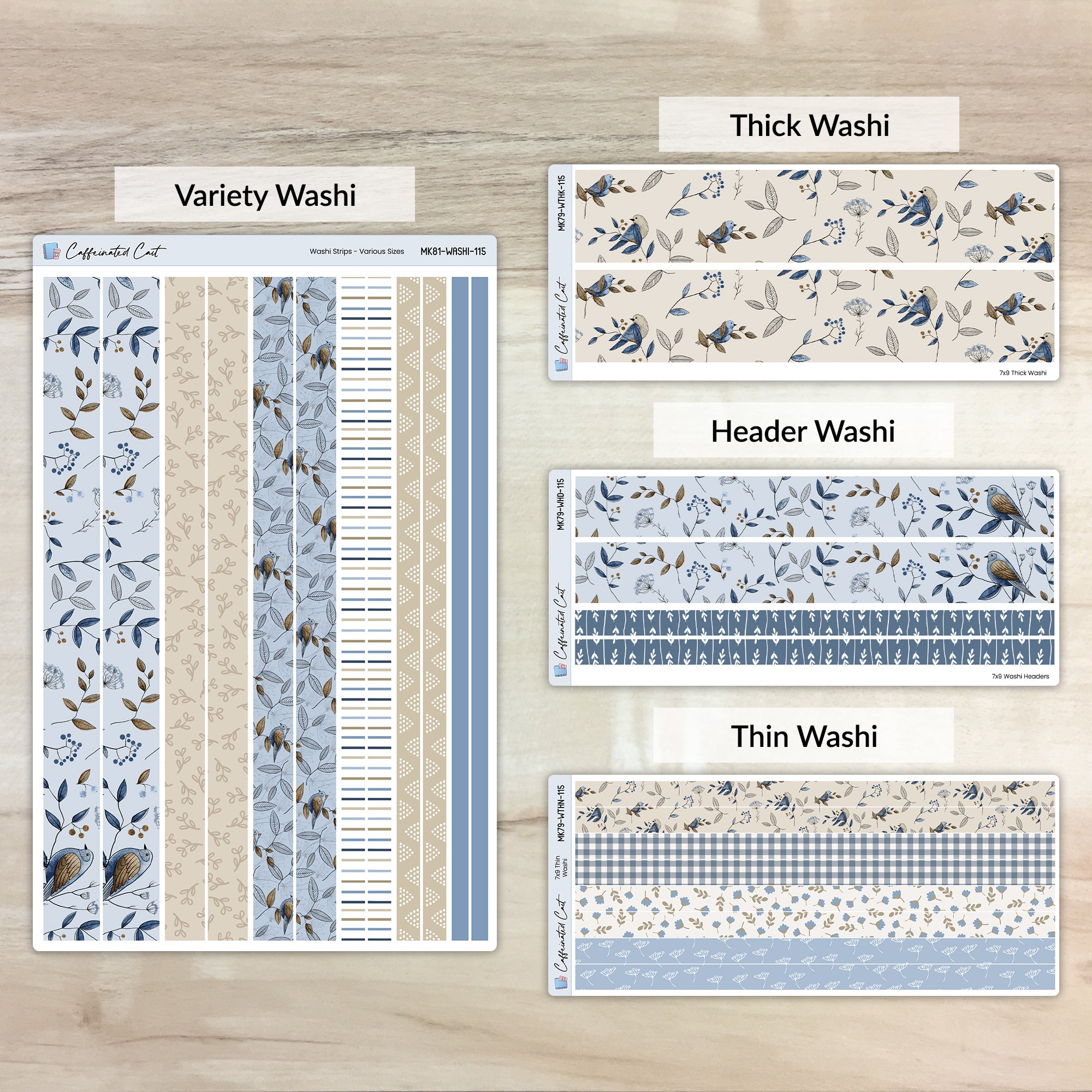 Washi Strips - Flutter [ 115 ]