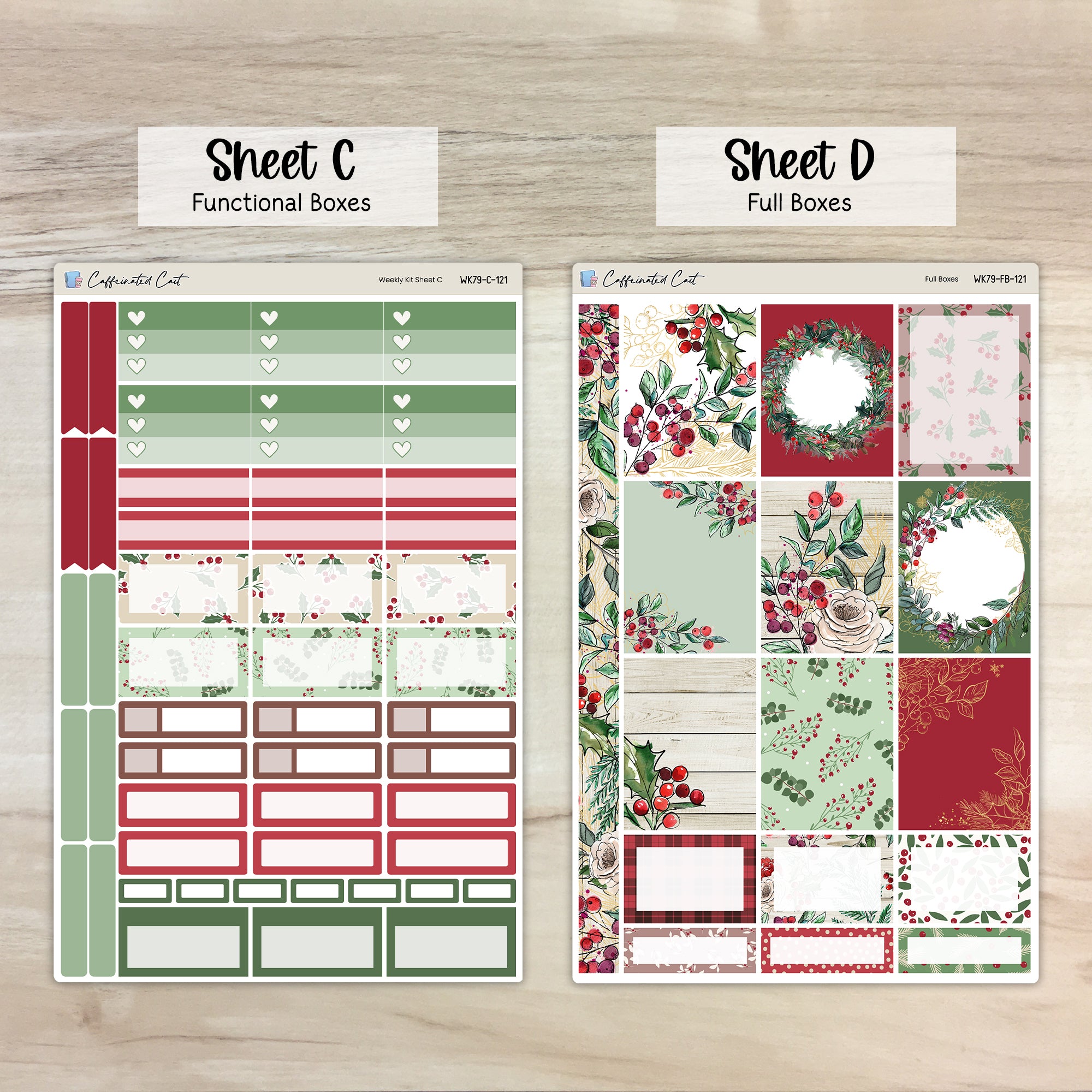 Weekly Kit & Add-ons - Christmas Berry [ 121 ]