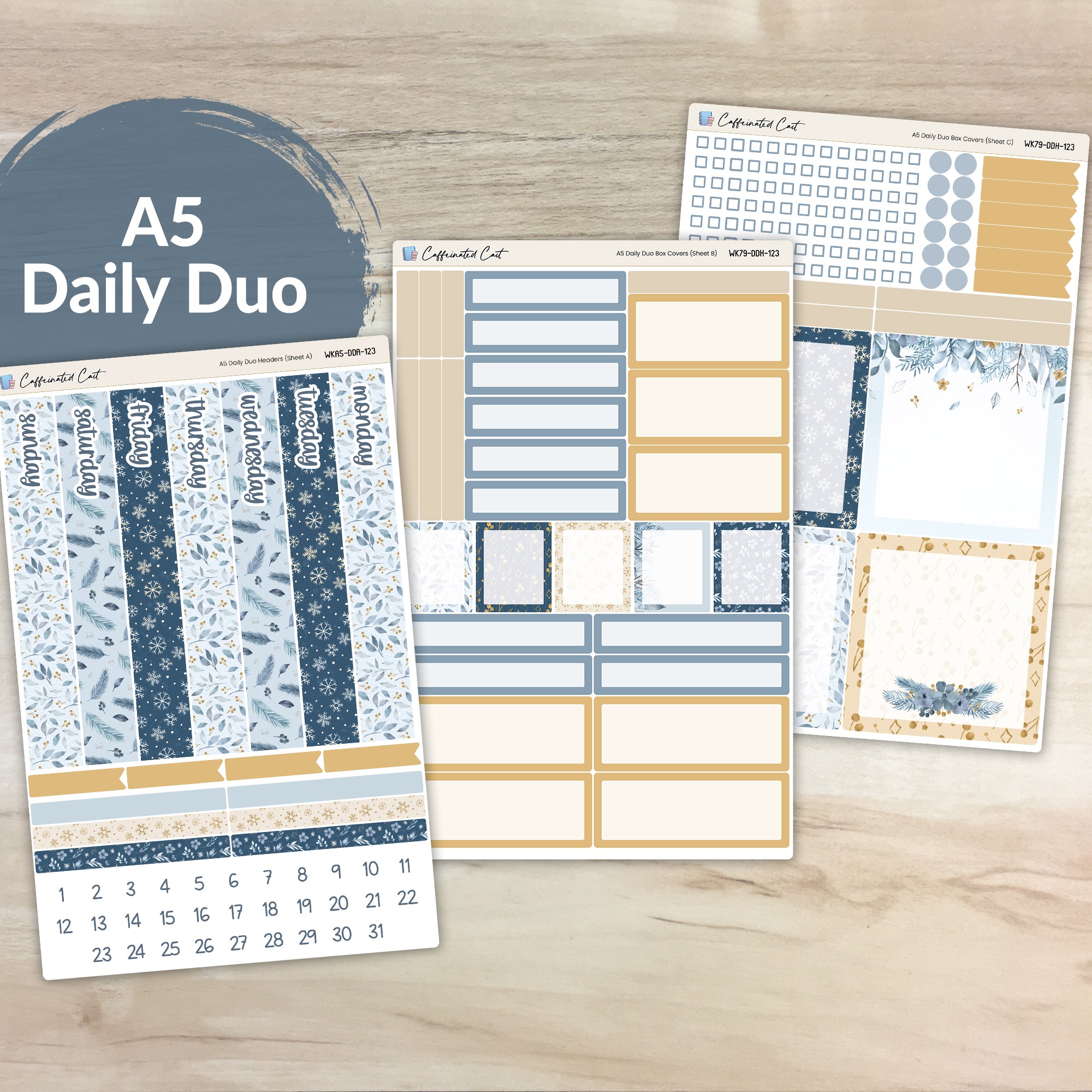 Daily Duo A5 - Winter Wind [ 123 ]