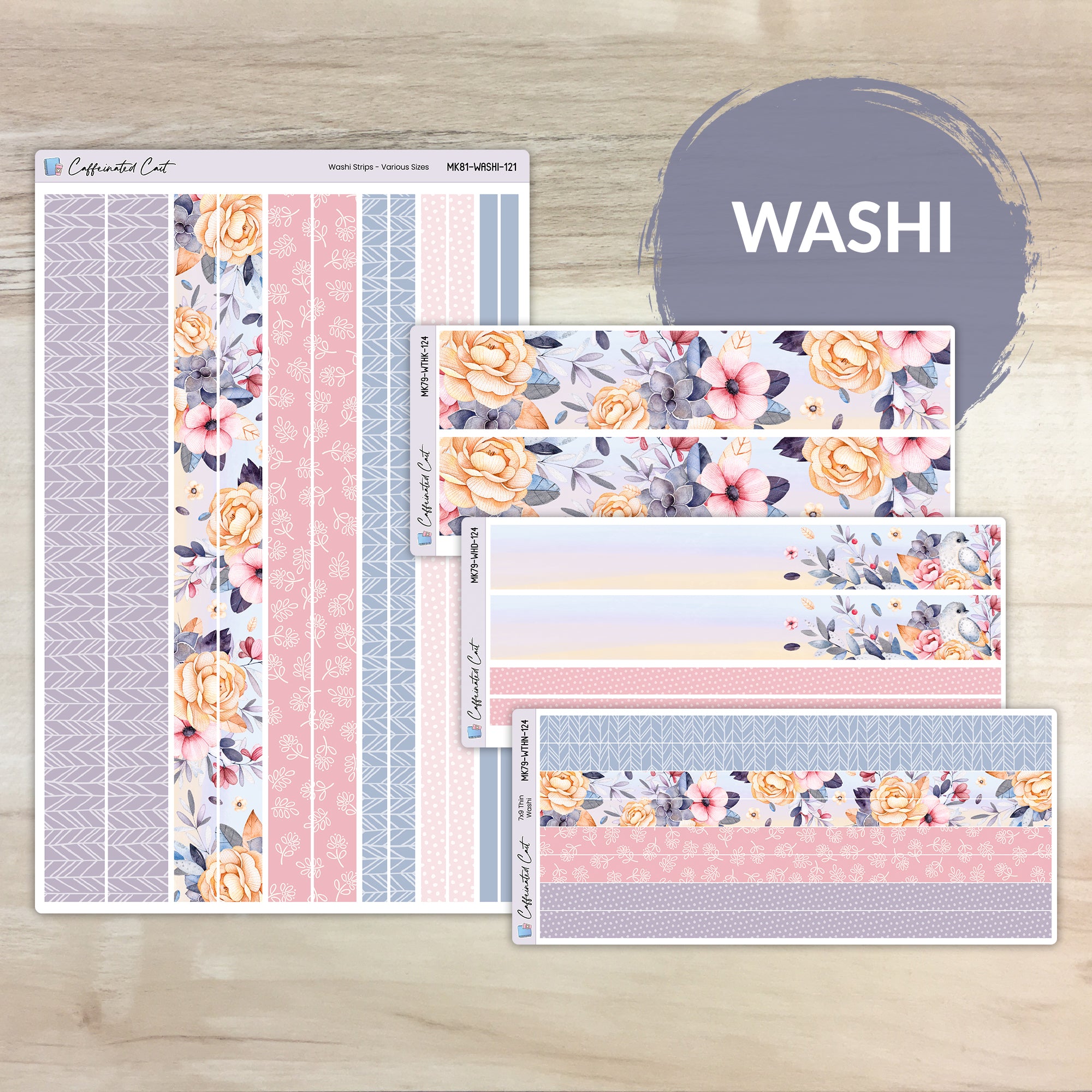 Washi Strips - Daybreak [ 124 ]