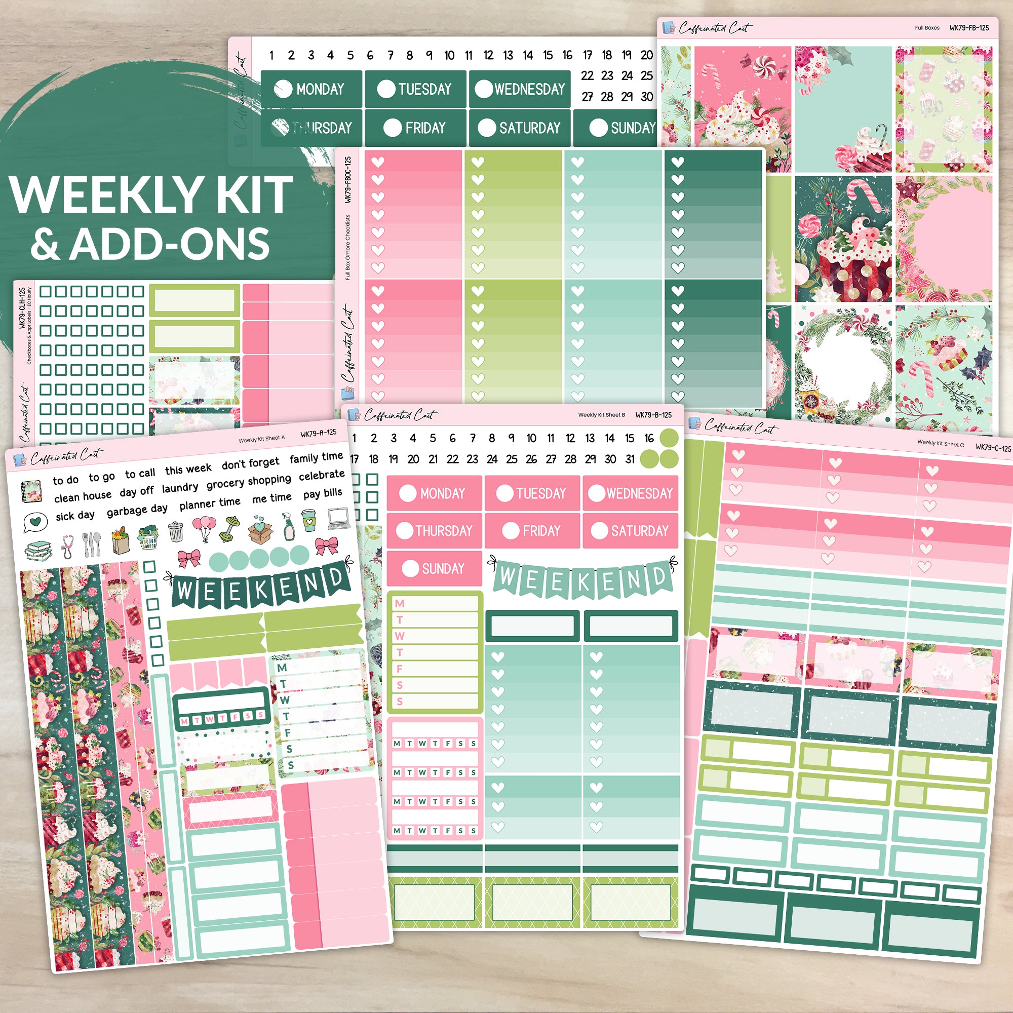 Weekly Kit & Add-ons - Peppermint Cocoa [ 125 ]