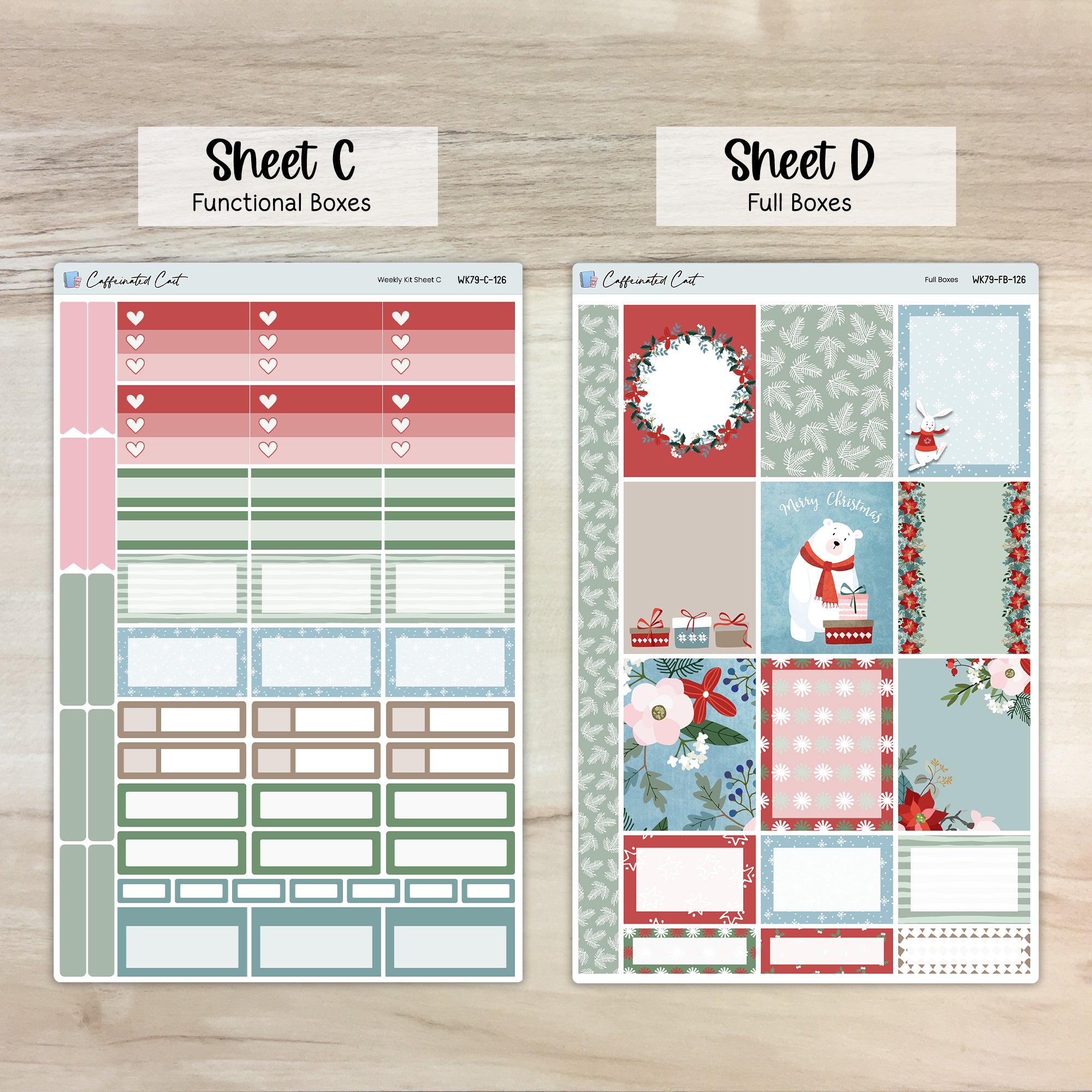 Weekly Kit & Add-ons - Holly Jolly [ 126 ]