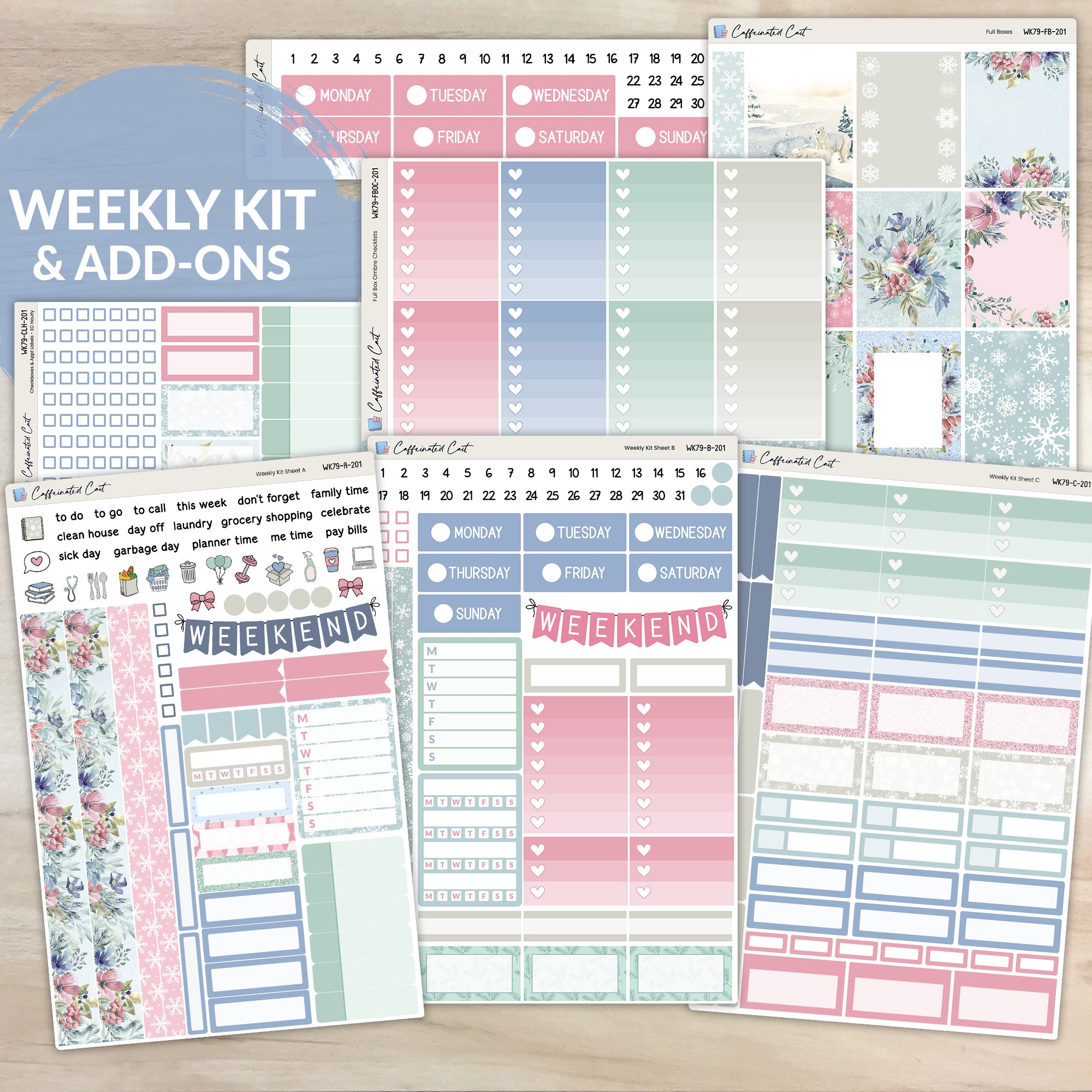 Weekly Kit & Add-ons - Arctic [ 201 ]