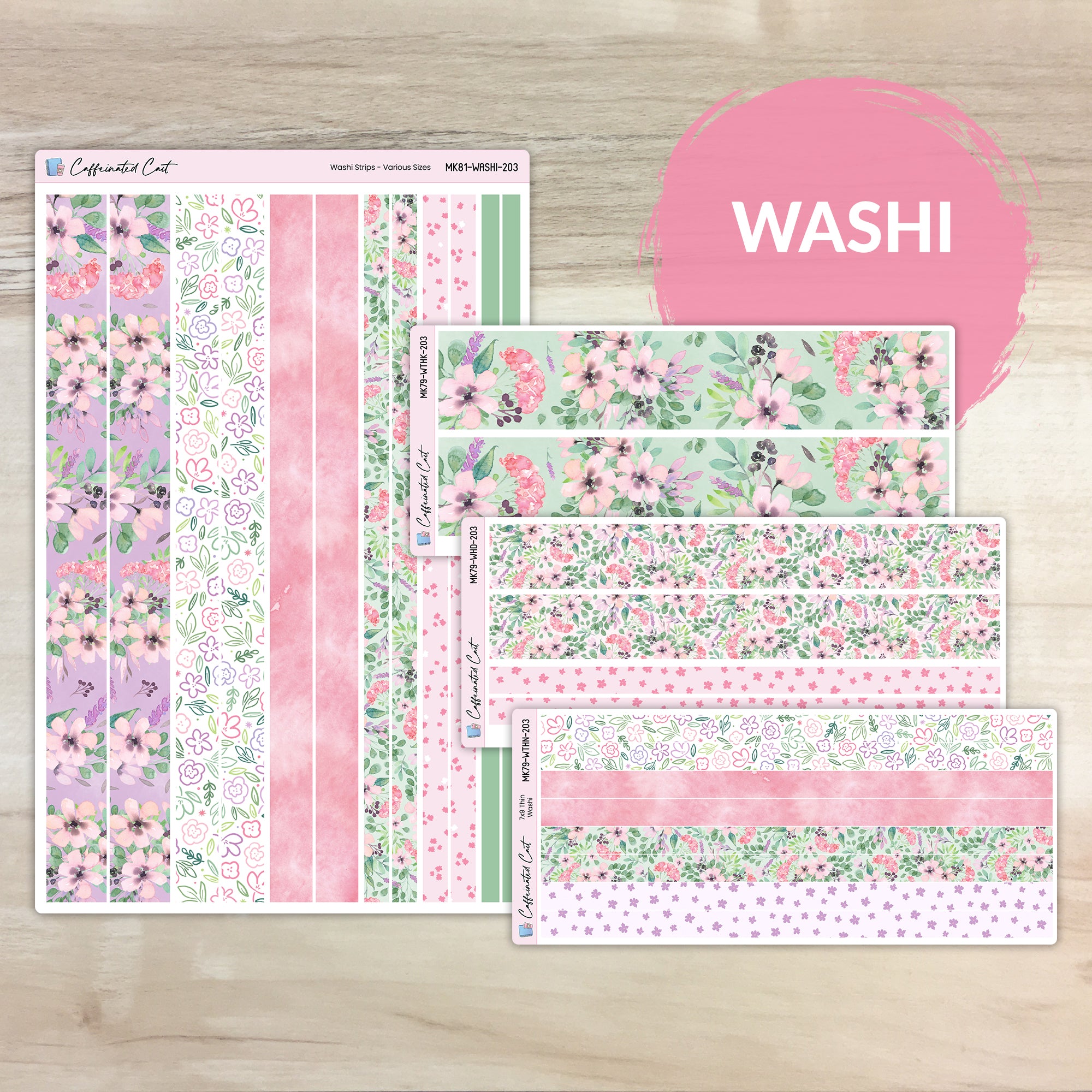 Washi Strips - Renew [ 203 ]