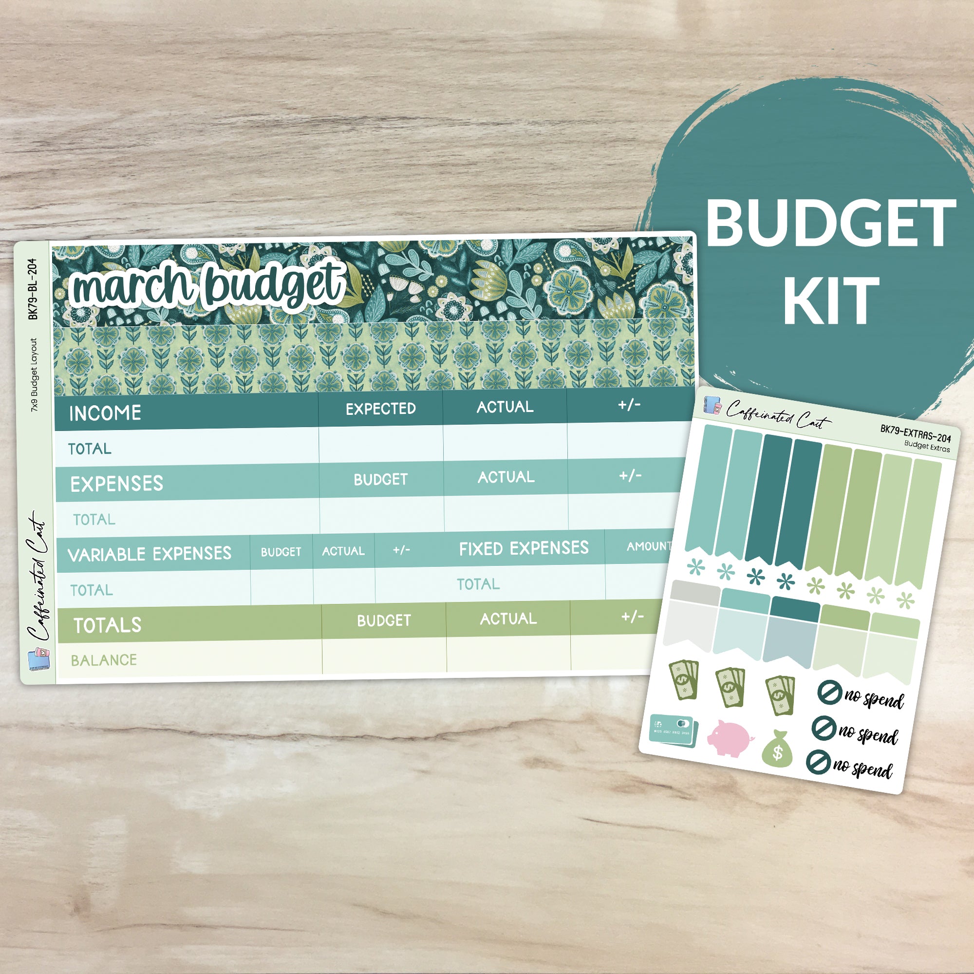 Budget Kit - Paisley [ 204 ]