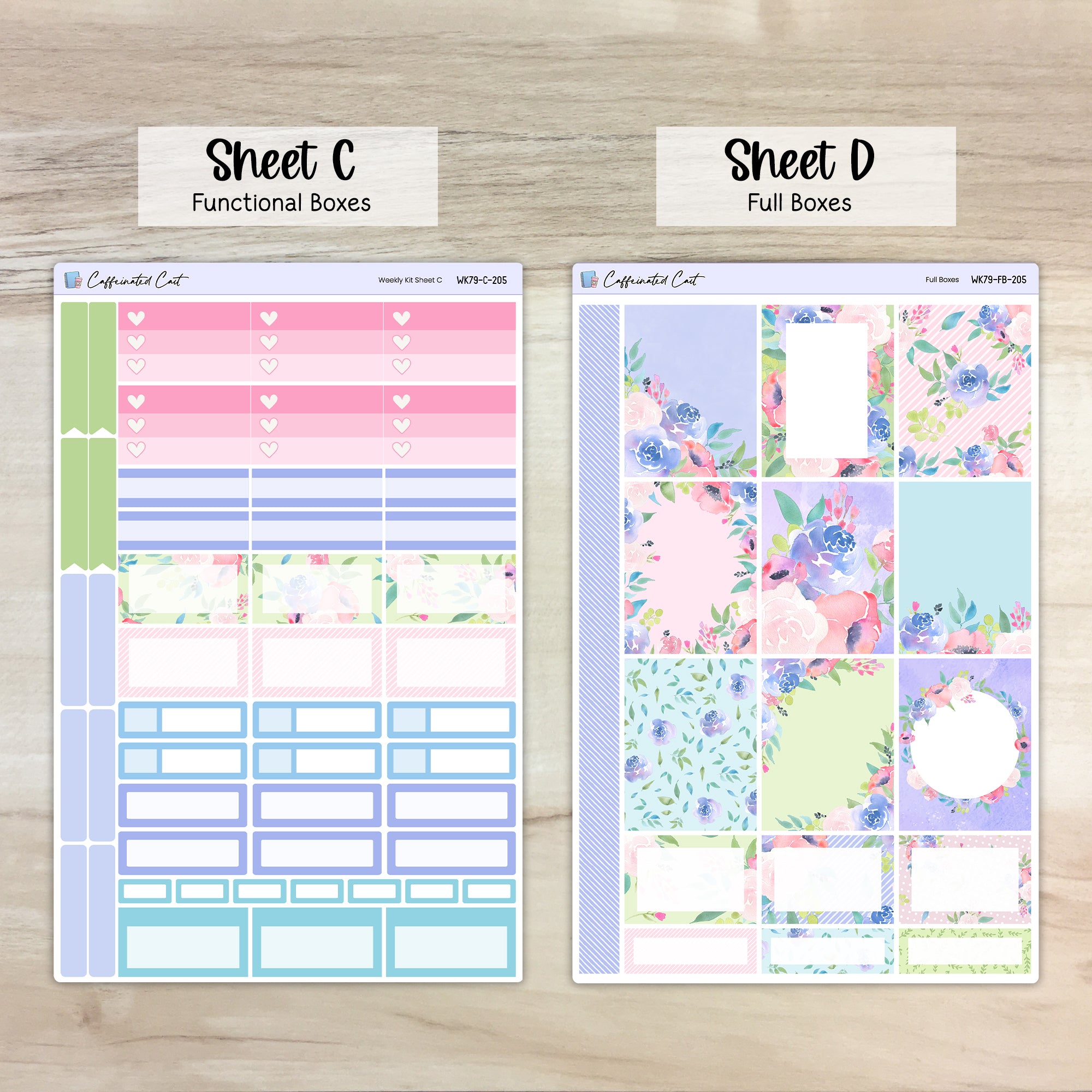 Weekly Kit & Add-ons - Periwinkle [ 205 ]