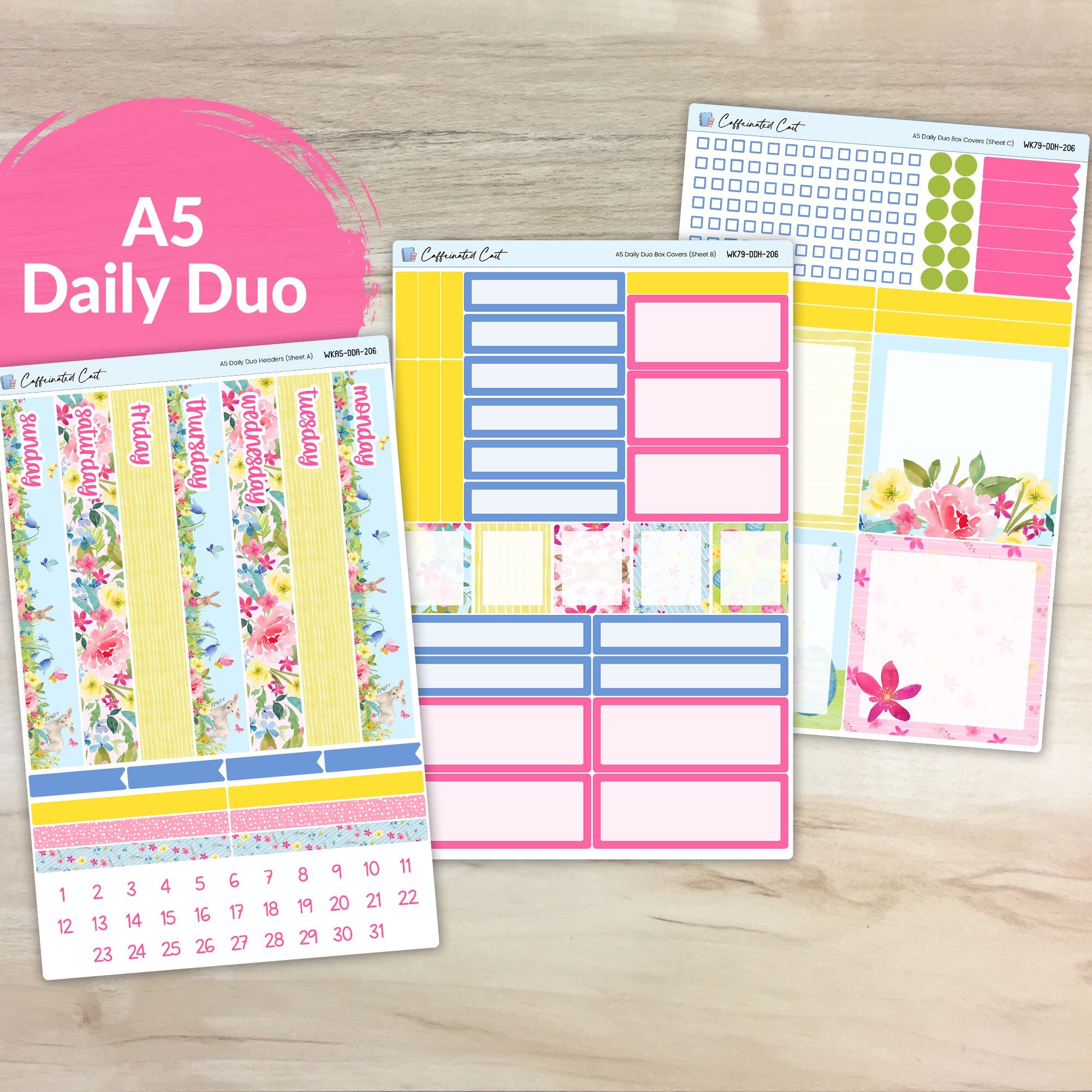 Daily Duo A5 - Spring Meadow [ 206 ]