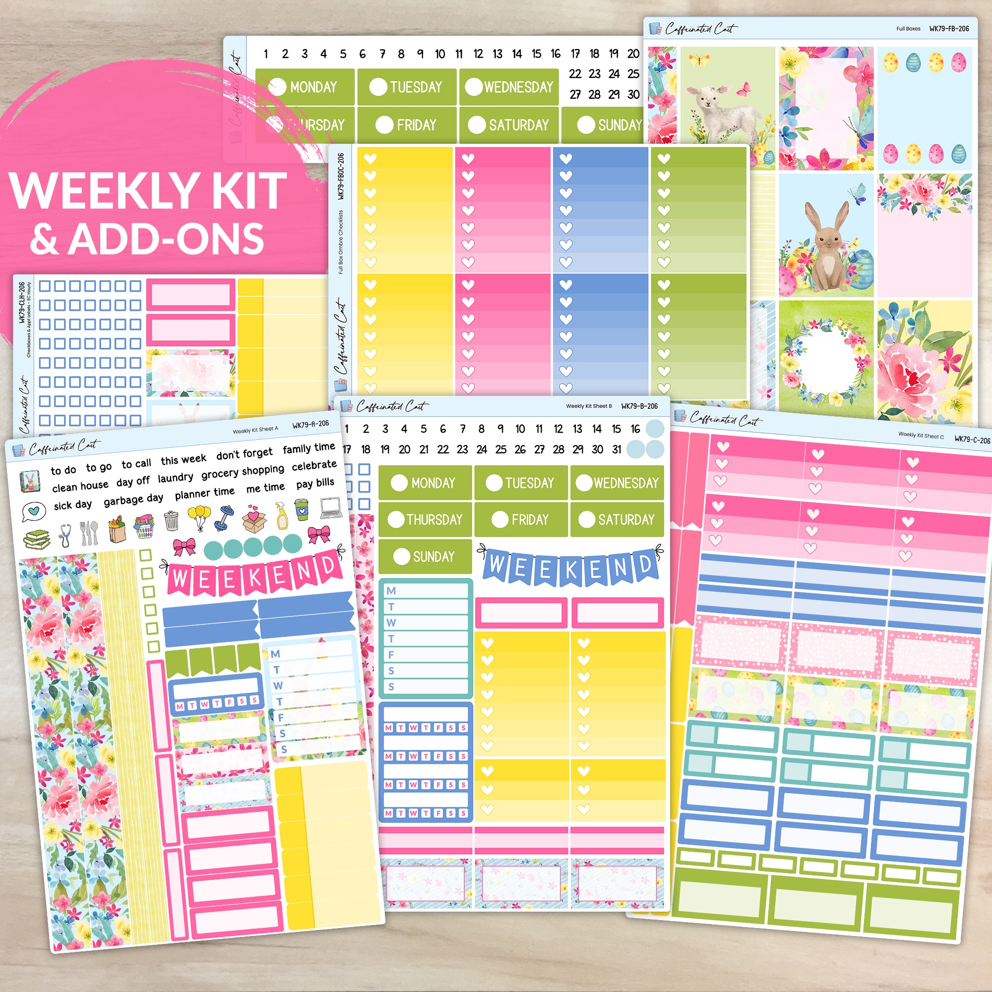 Weekly Kit & Add-ons - Spring Meadow [ 206 ]