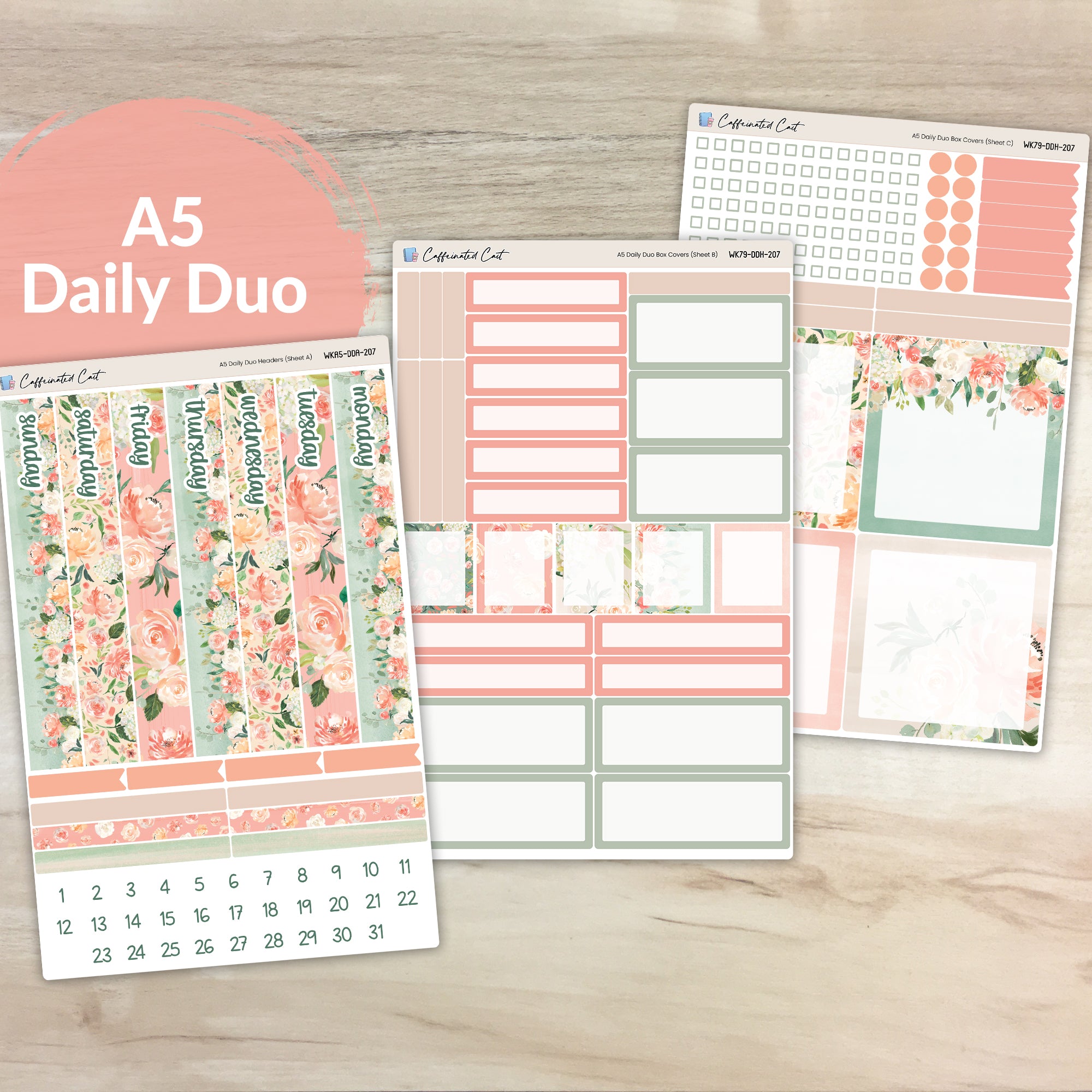 Daily Duo A5 - Spring Romance [ 207 ]