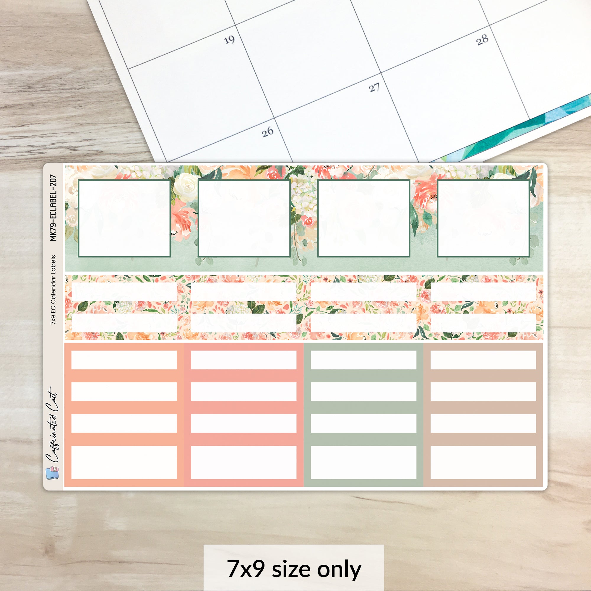 Calendar Event Boxes - Spring Romance [ 207 ]