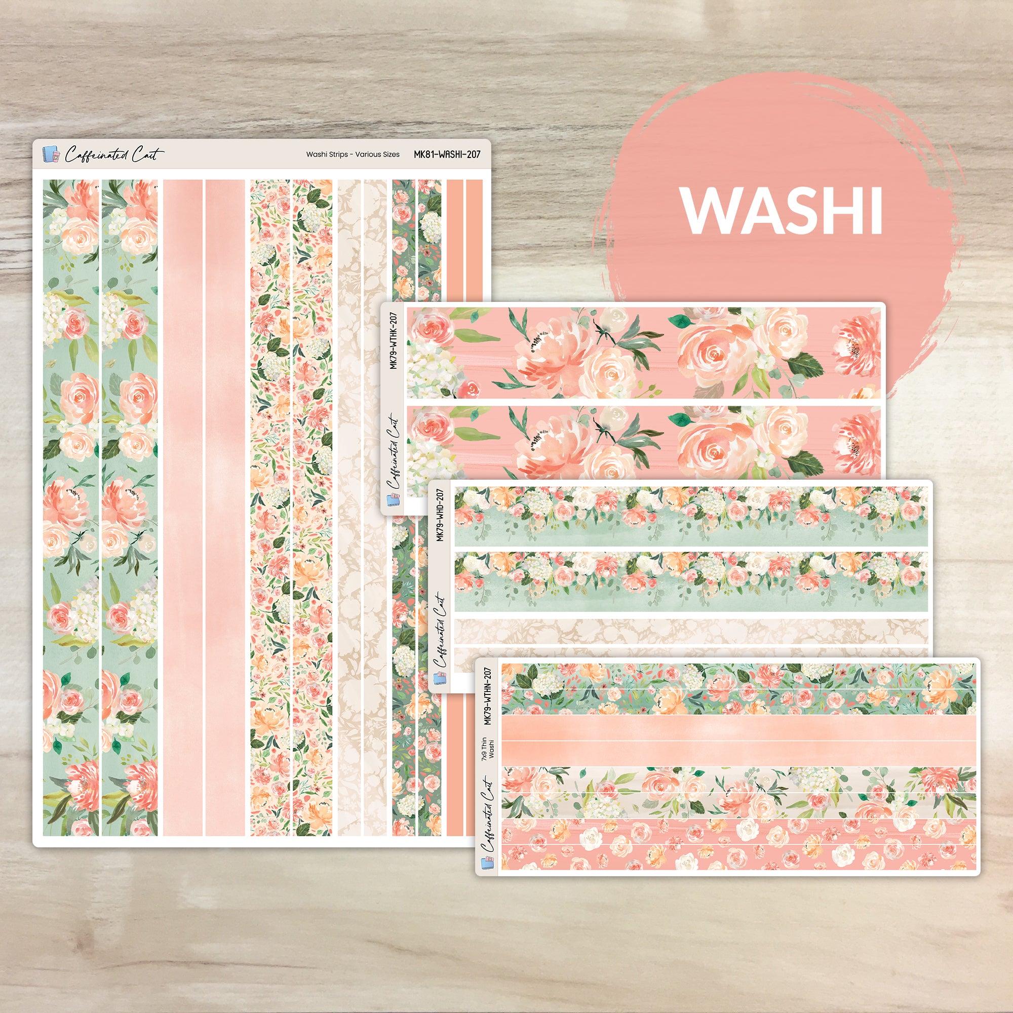 Washi Strips - Spring Romance [ 207 ]