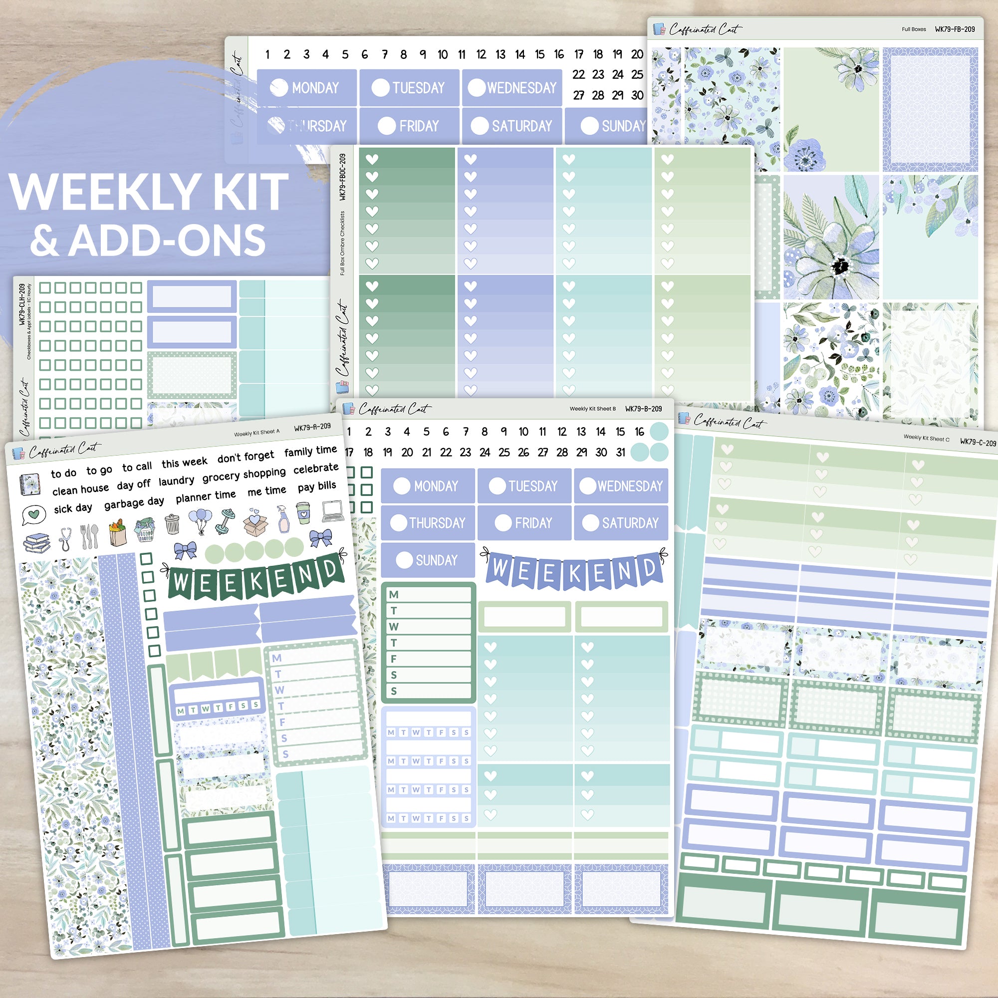 Weekly Kit & Add-ons - Graceful [ 209 ]