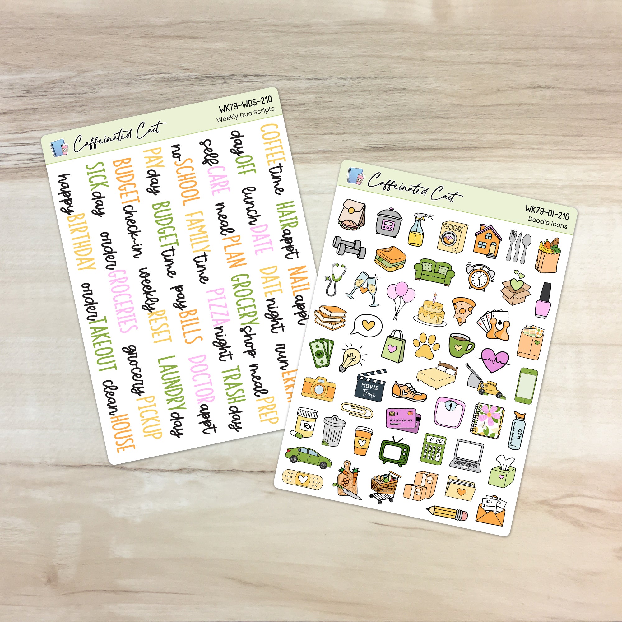 Doodle Icons & Scripts - Bee Garden [ 210 ]