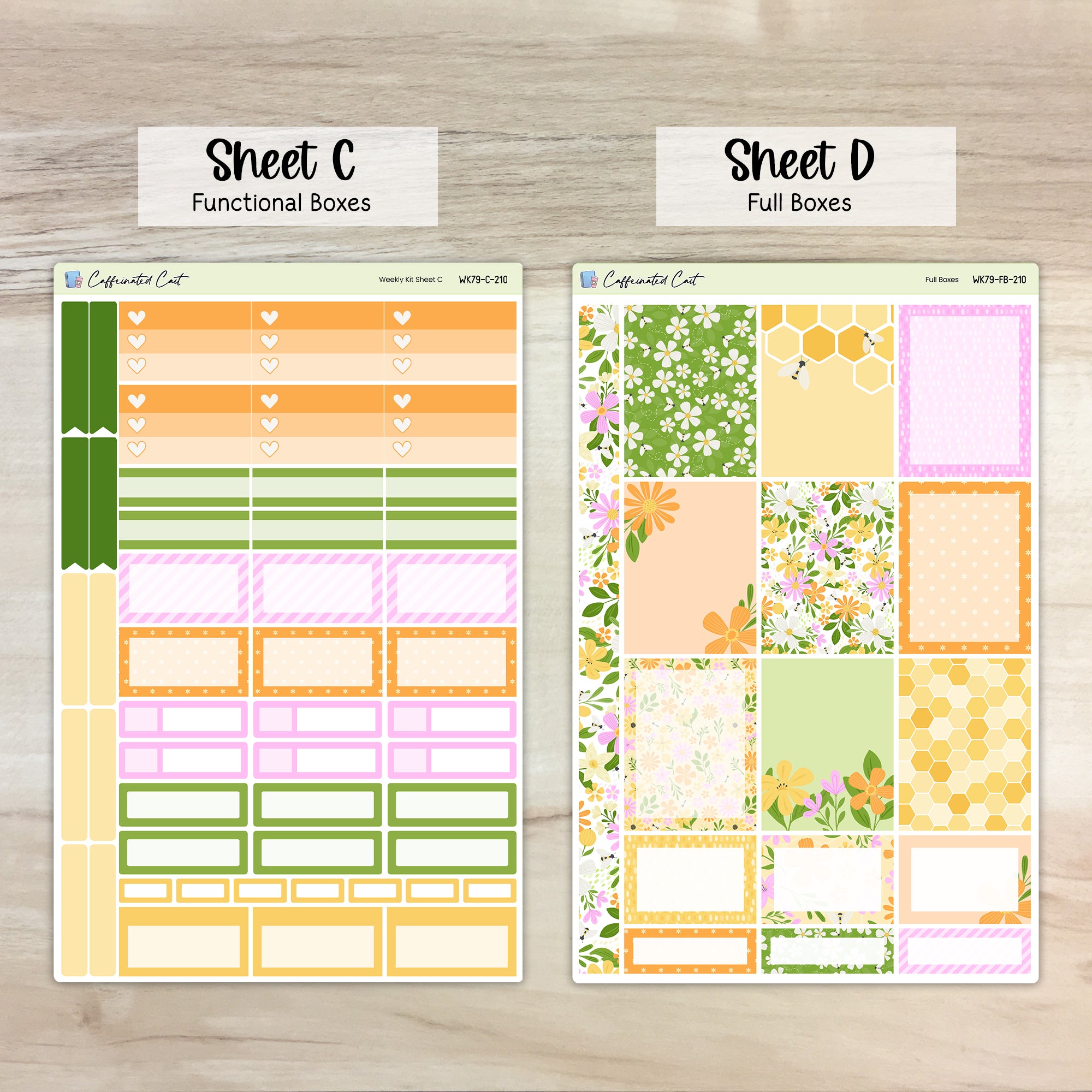 Weekly Kit & Add-ons - Bee Garden [ 210 ]