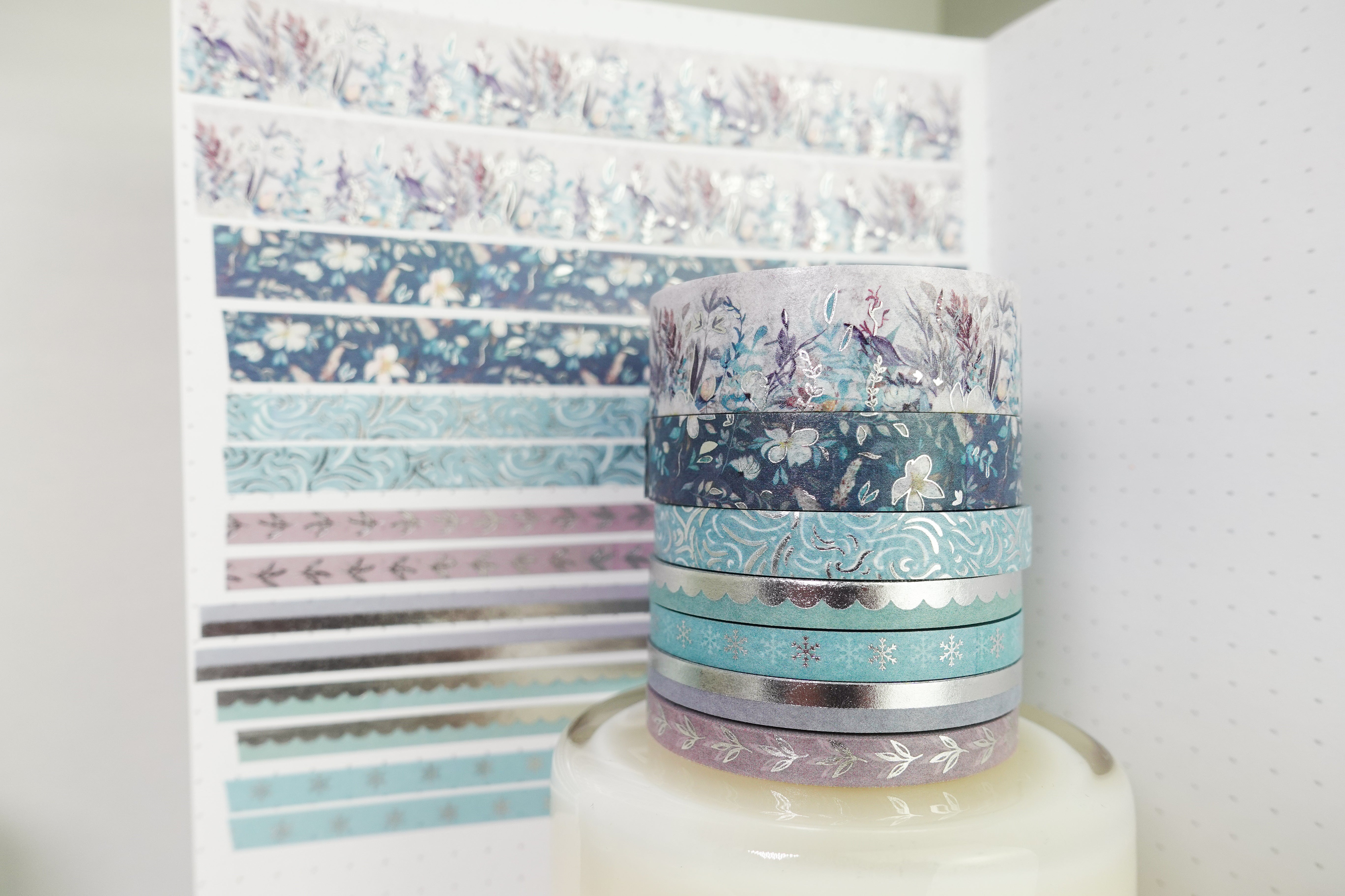 Fields of Frost Washi Tape [ 014 ]