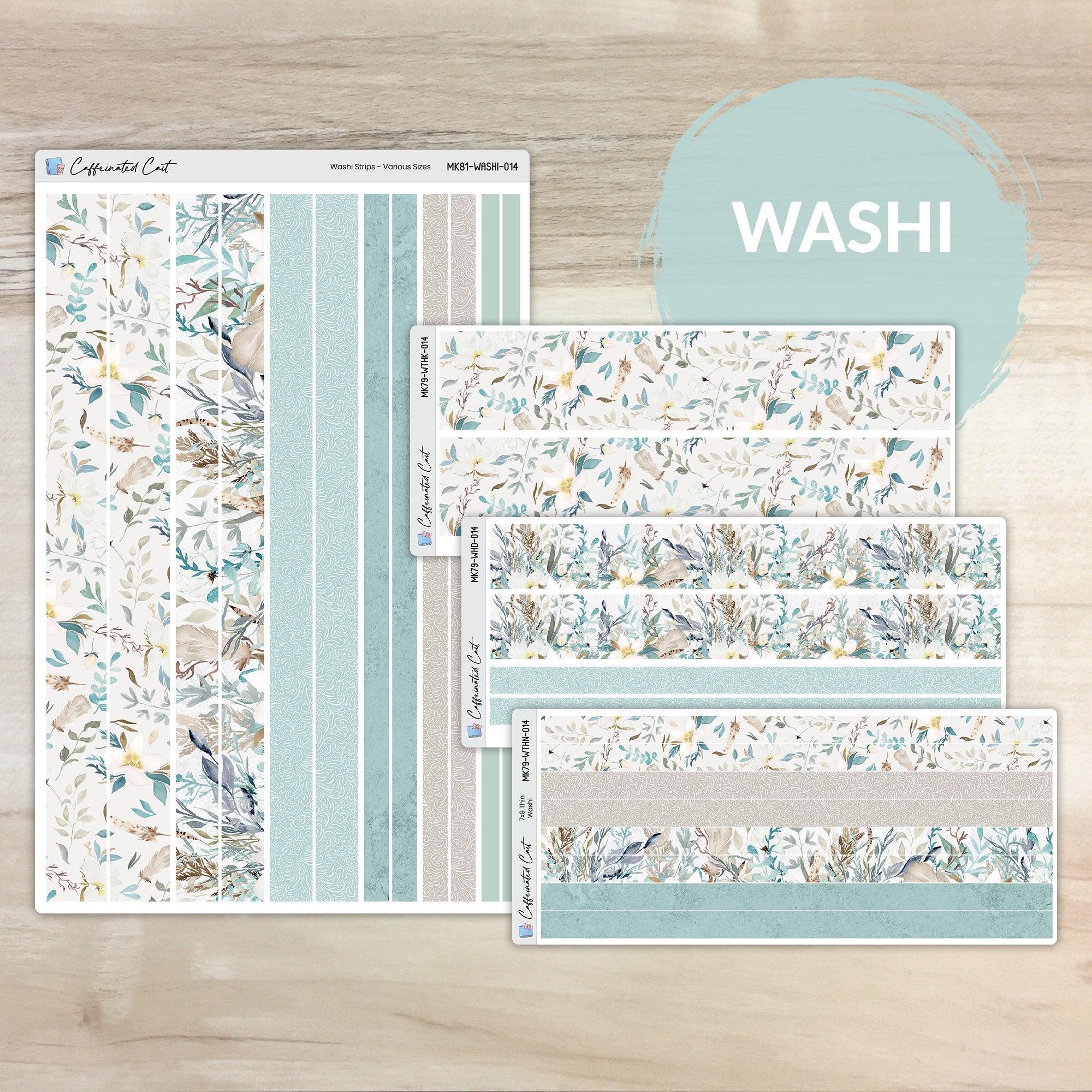 Washi Strips - Fields of Frost [ 014 ]