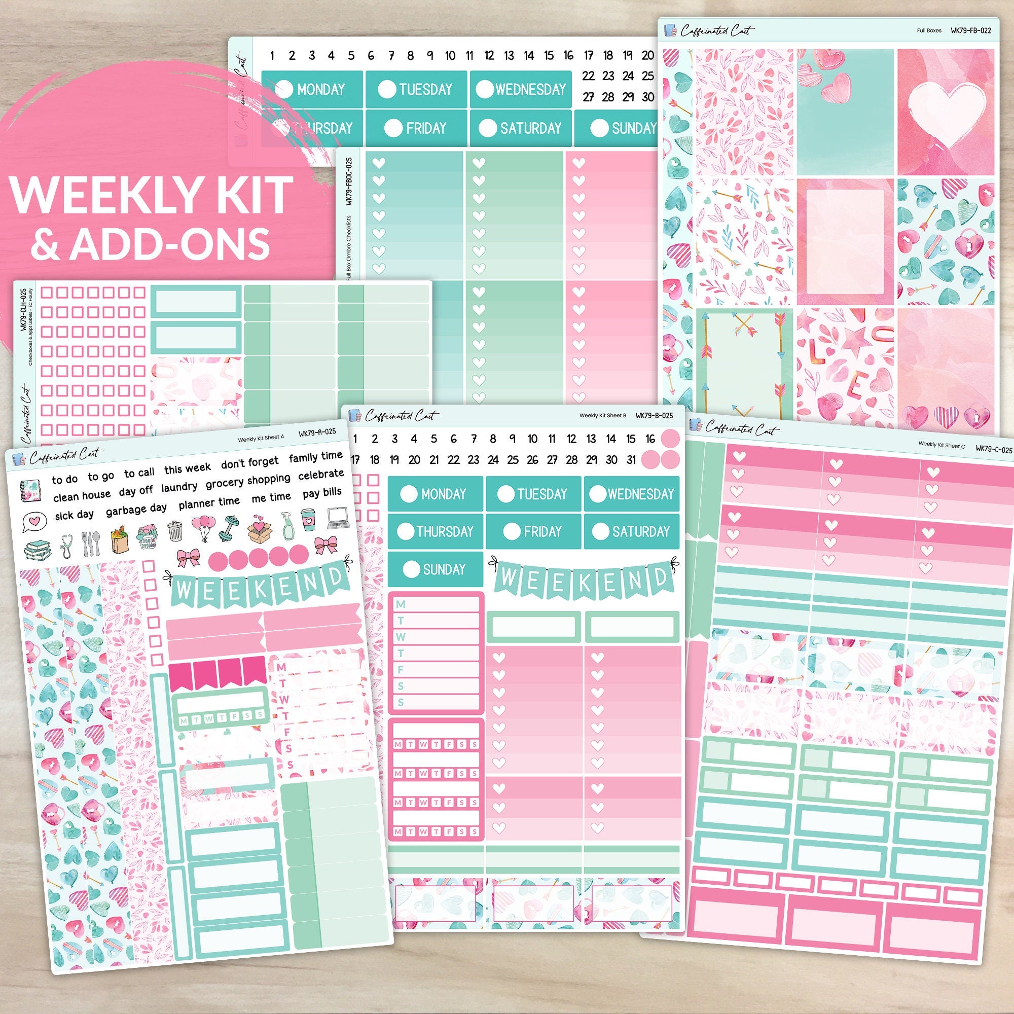 Weekly Kit & Add-ons - Be Mine [ 025 ]