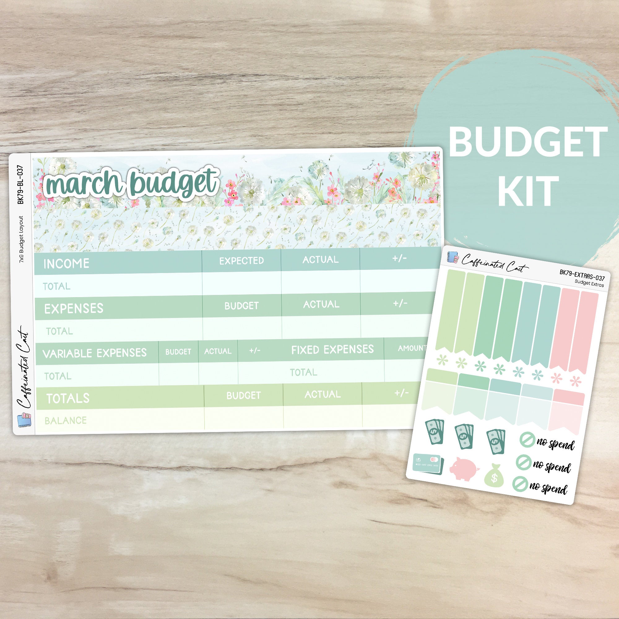 Budget Kit - Dandelions [ 037 ]