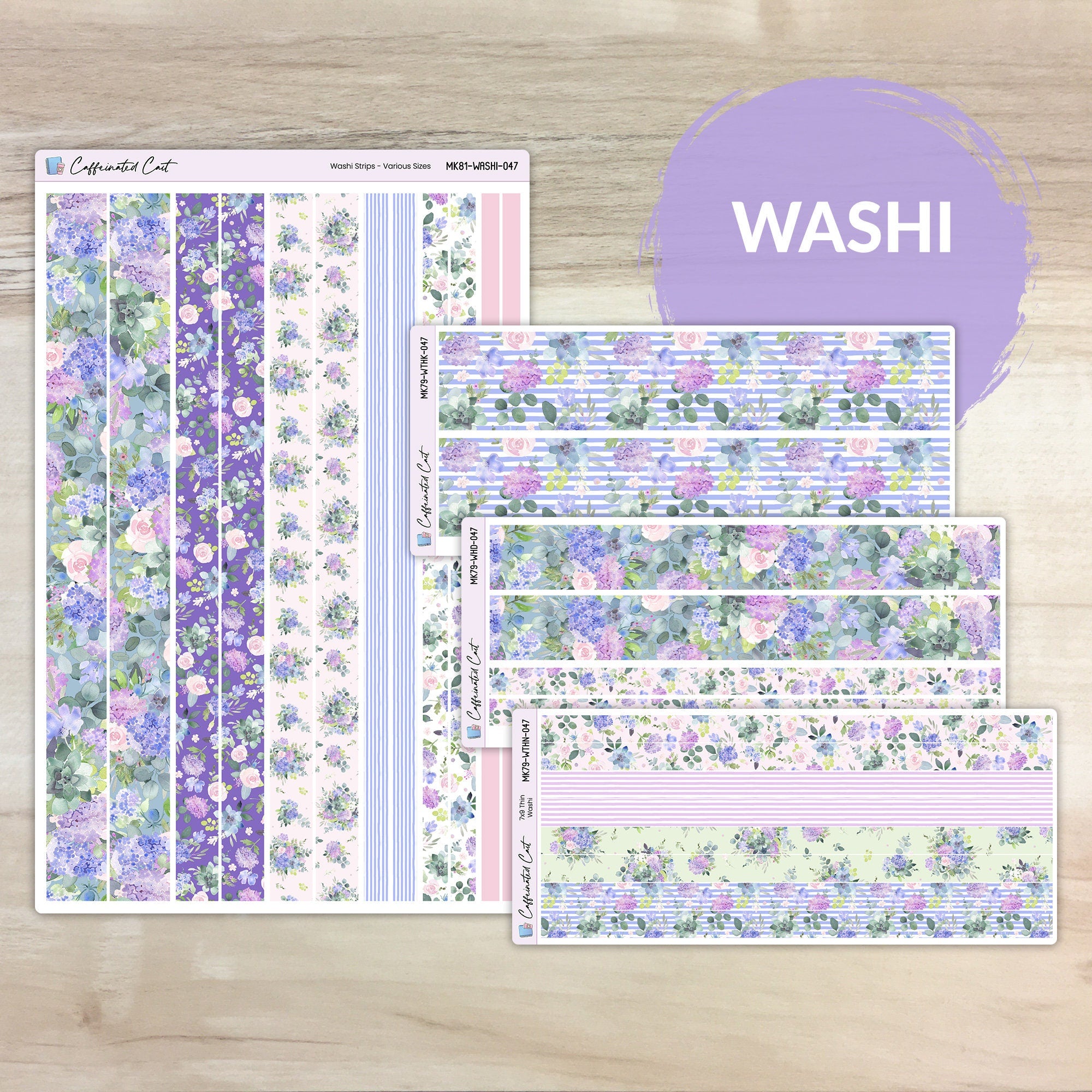 Washi Strips - Spring Bouquet [ 047 ]