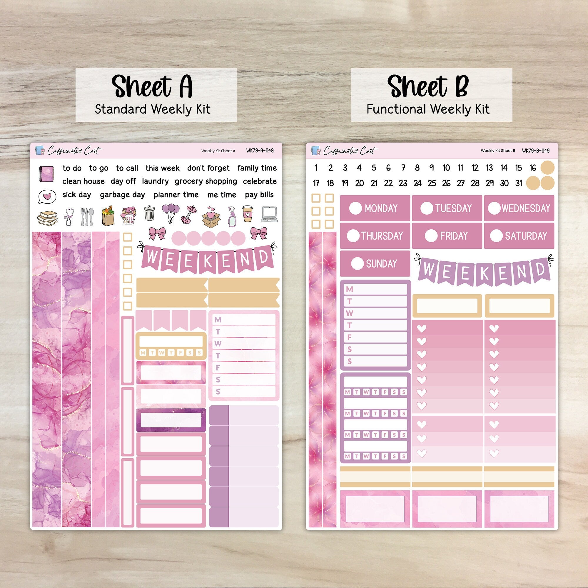 Weekly Kit & Add-ons - Mystic Mauve [ 049 ]