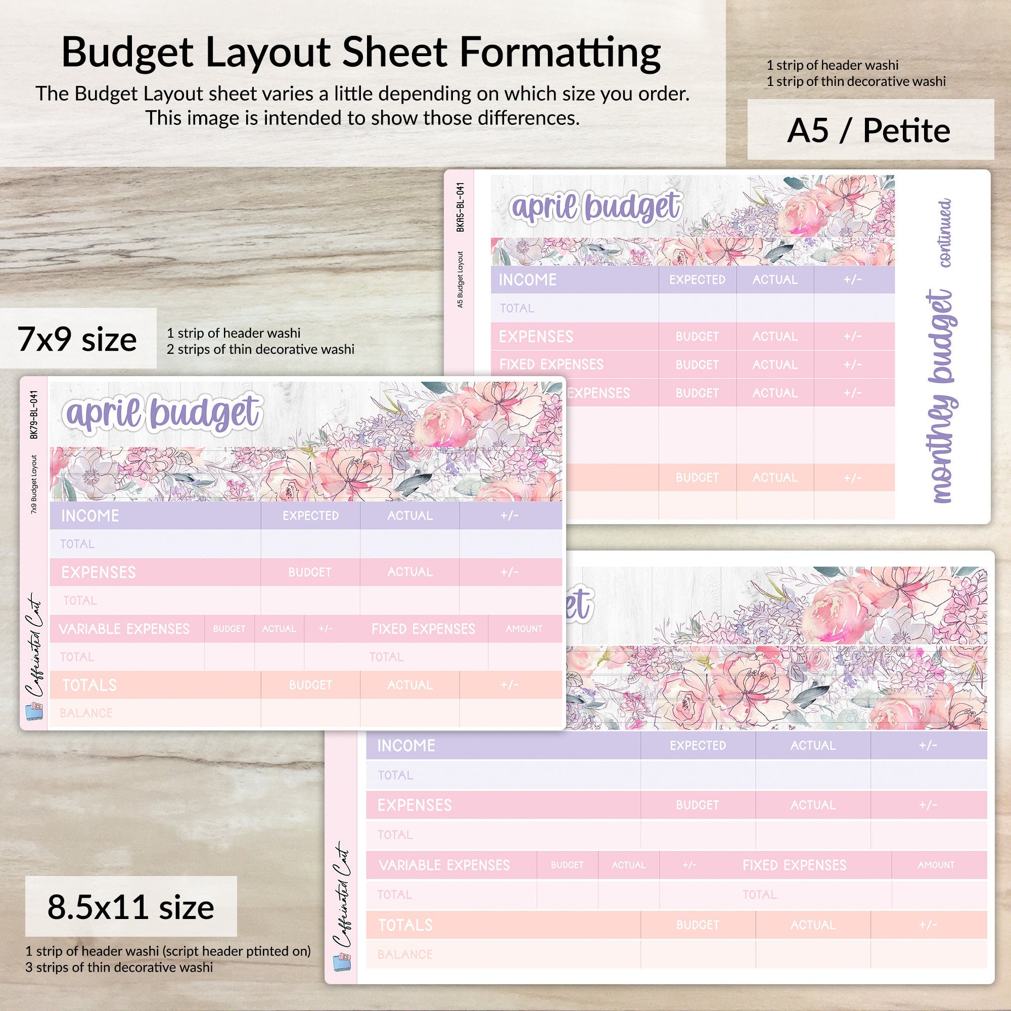 Budget Kit - Delicate Floral [ 041 ]