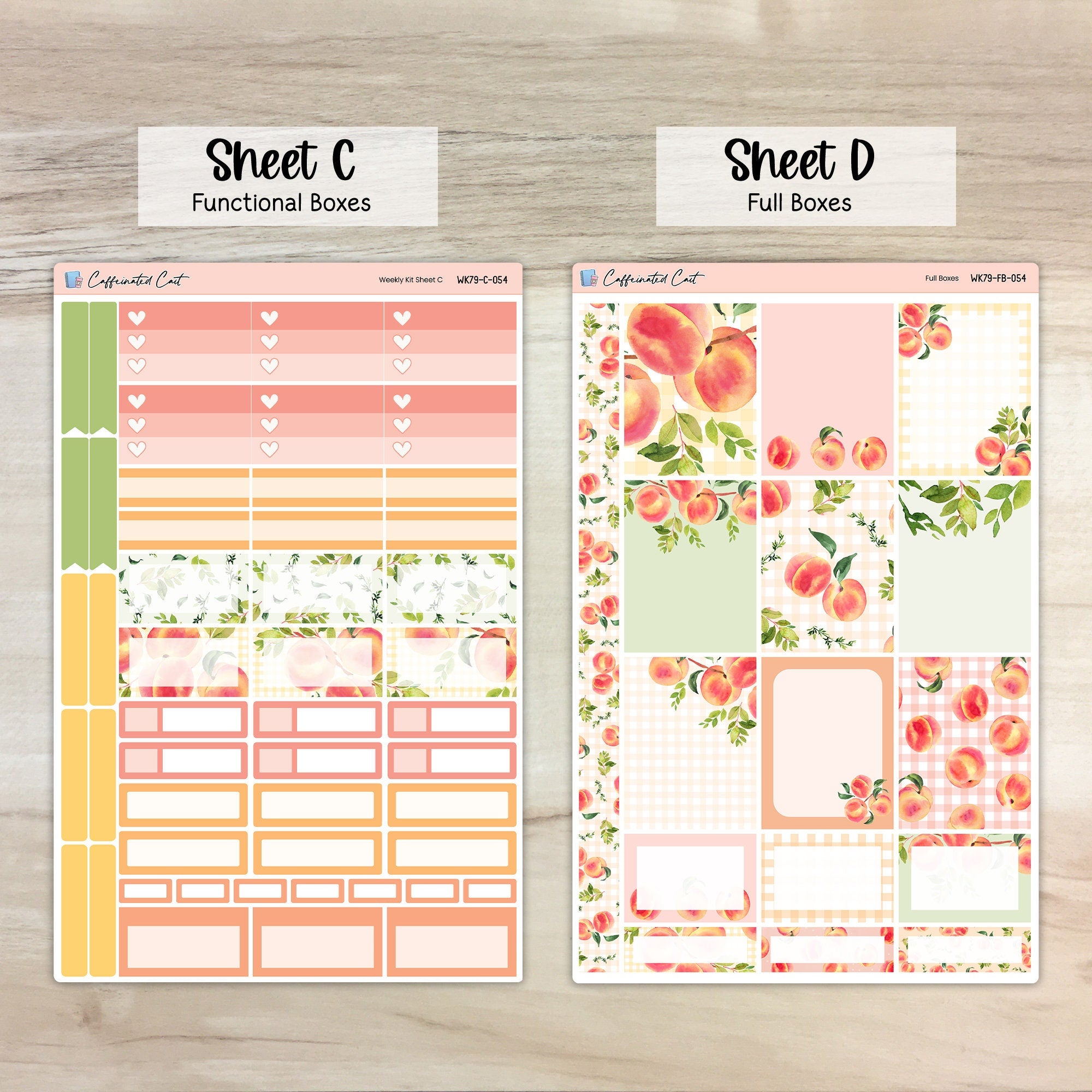 Weekly Kit & Add-ons - Just Peachy [ 054 ]