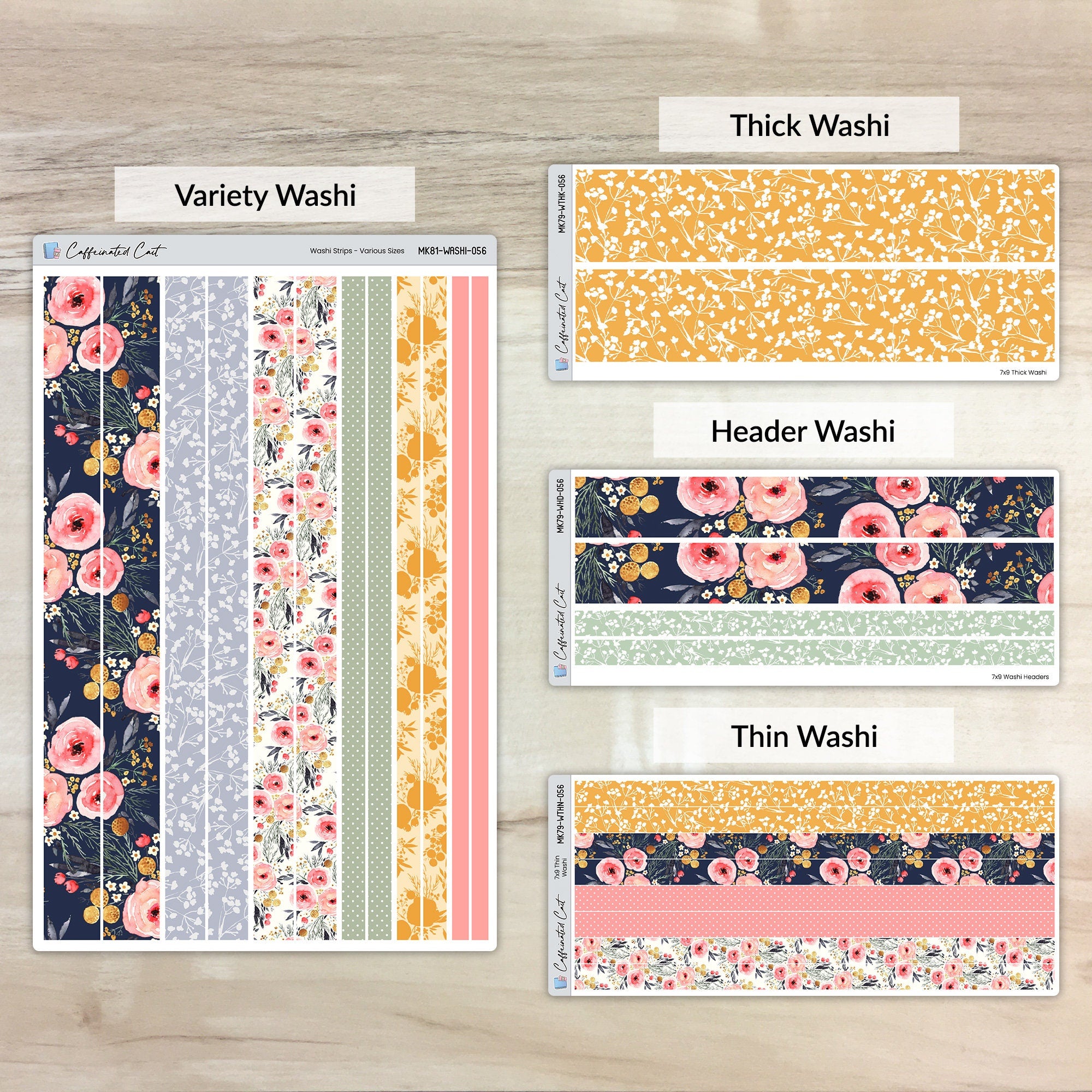 Washi Strips - Mountain Meadow [ 056 ]