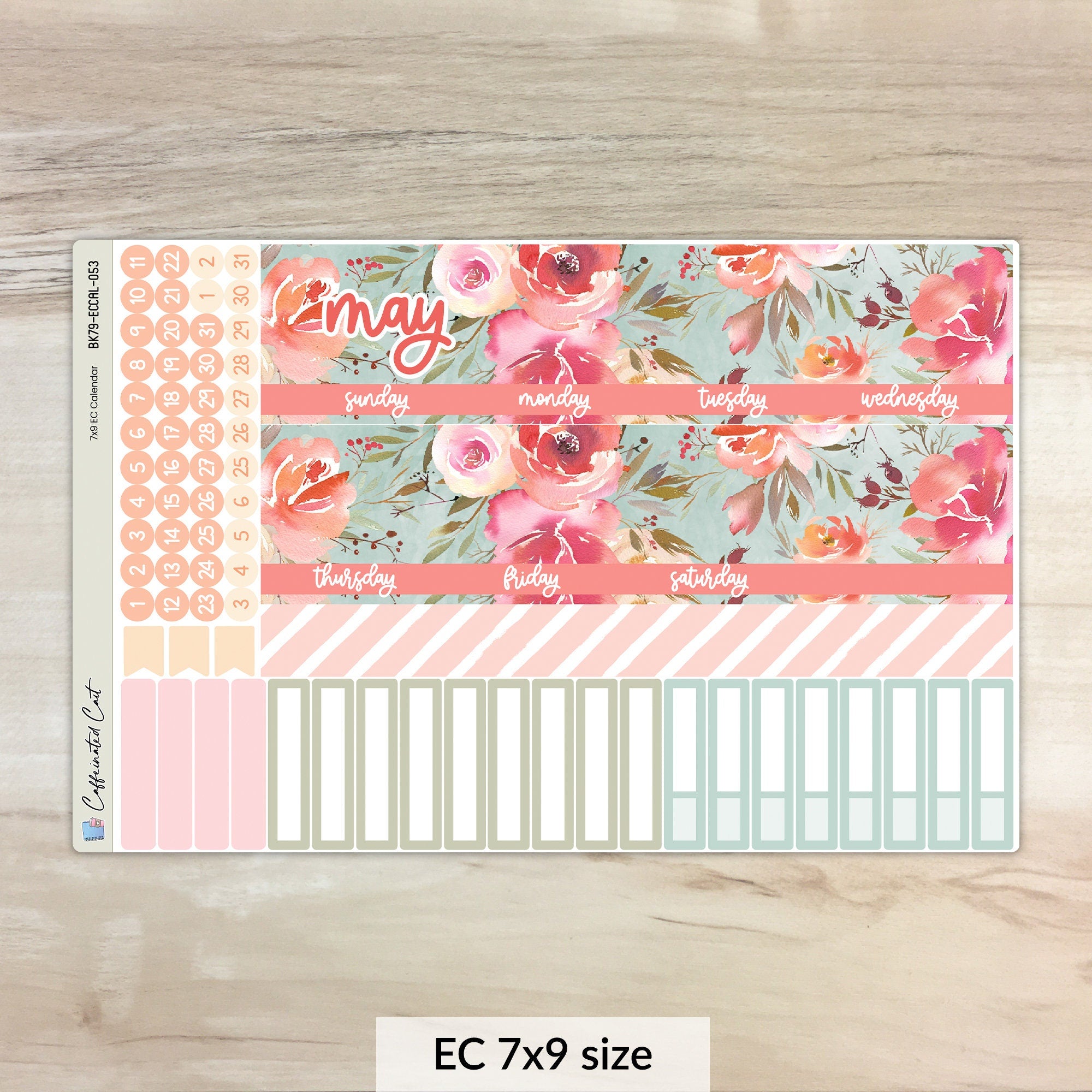 Calendar Kit for ERIN CONDREN Planners - In a Dream [ 053 ]