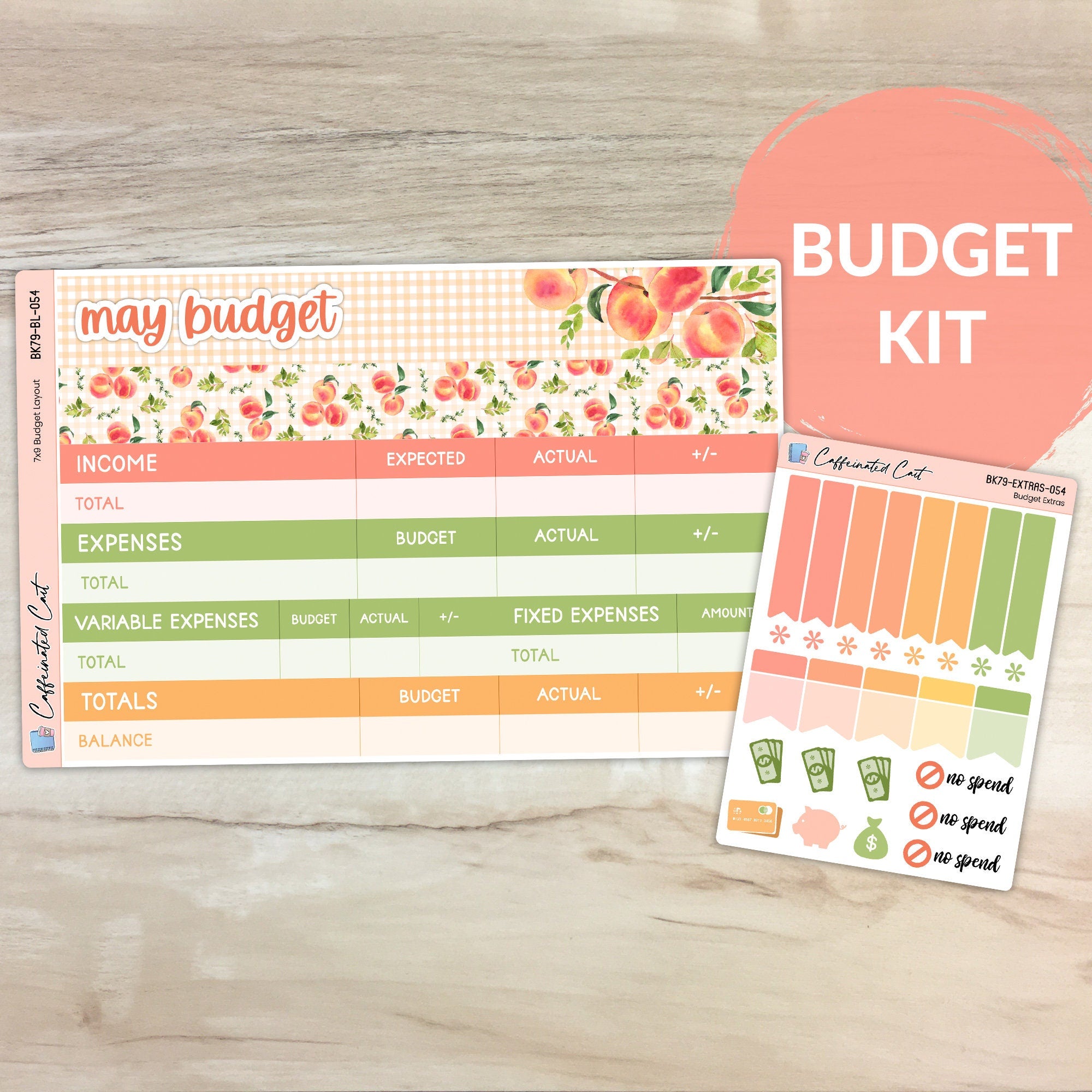 Budget Kit - Just Peachy [ 054 ]