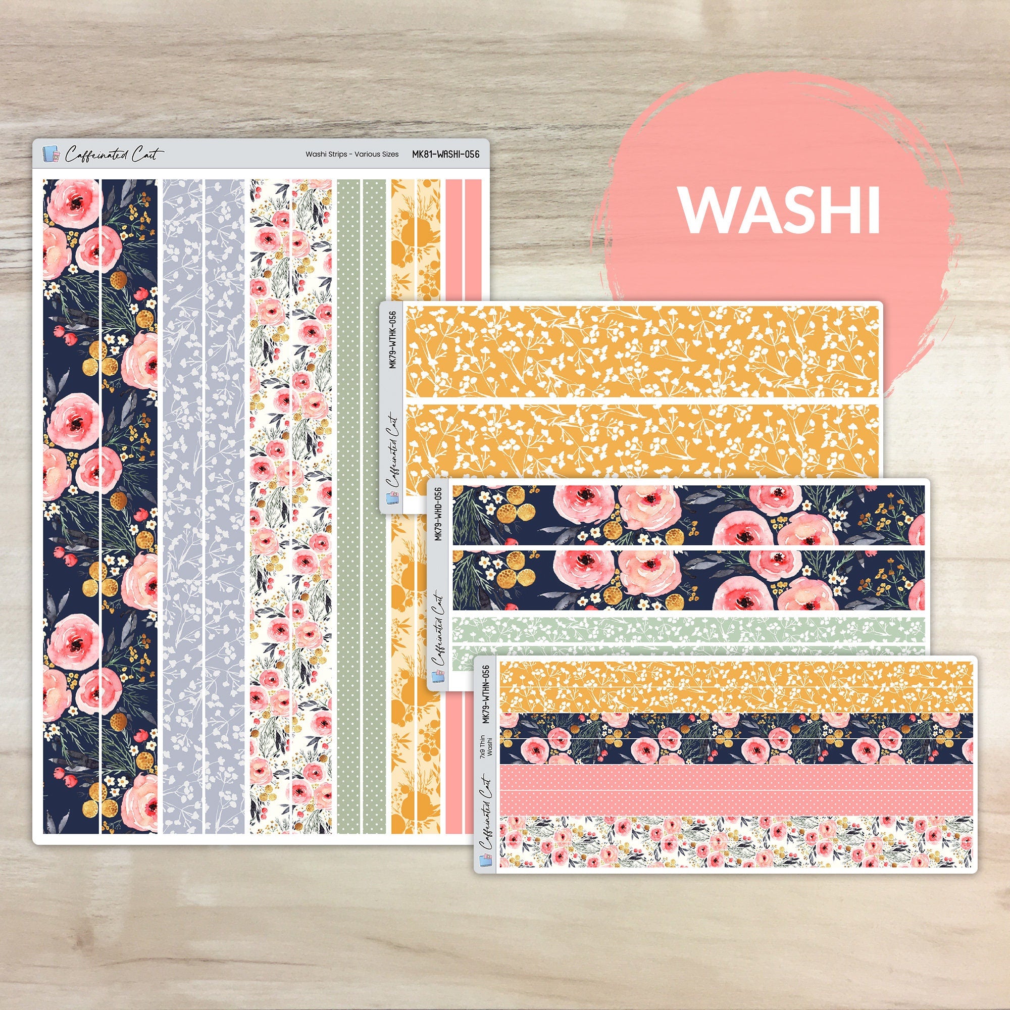 Washi Strips - Mountain Meadow [ 056 ]